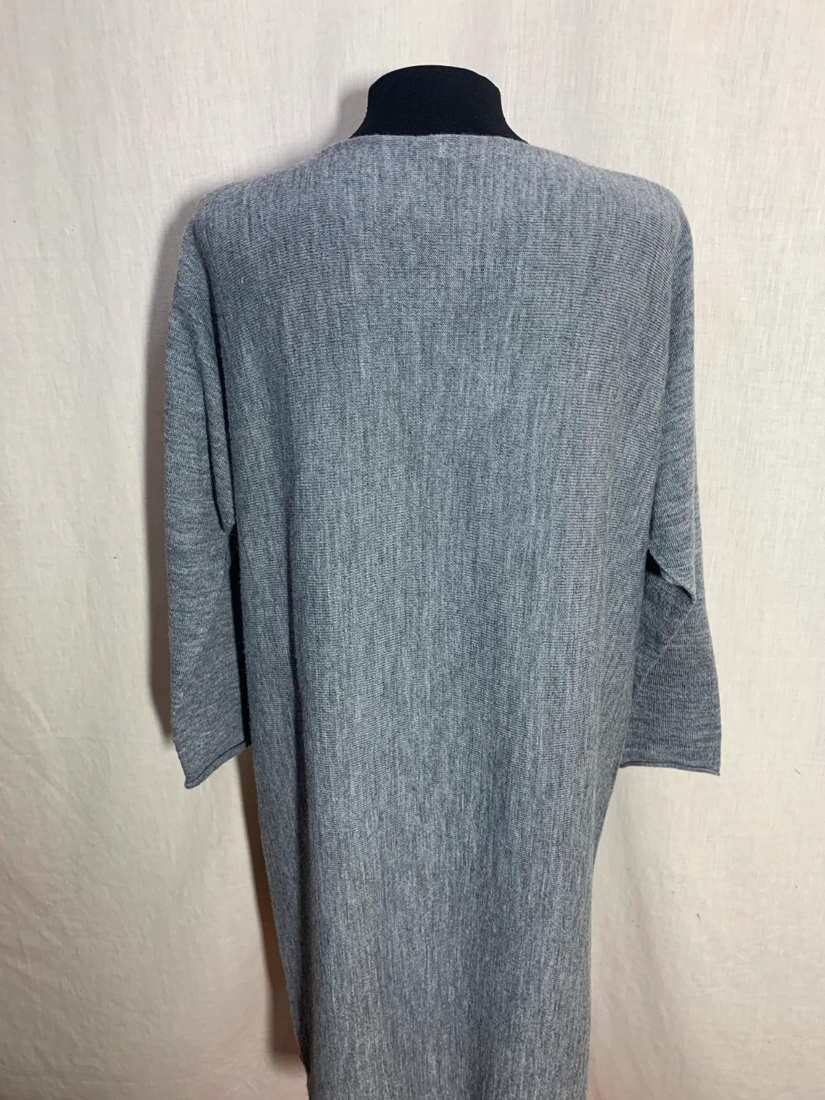 Vestido gris | Grey dress | Made in Italy – M-Made in Italy – taille XXL / 44 / 16 5