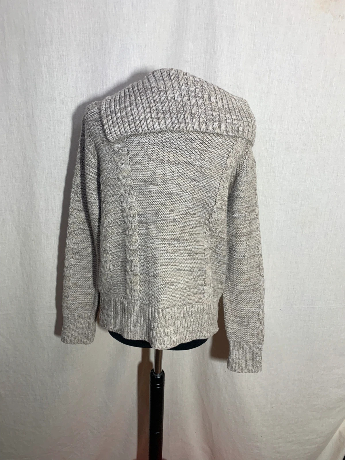 Jersey beige cuello amplio | Beige cowl neck sweater | CMS Love – CMS – taille M / 38 / 10 3