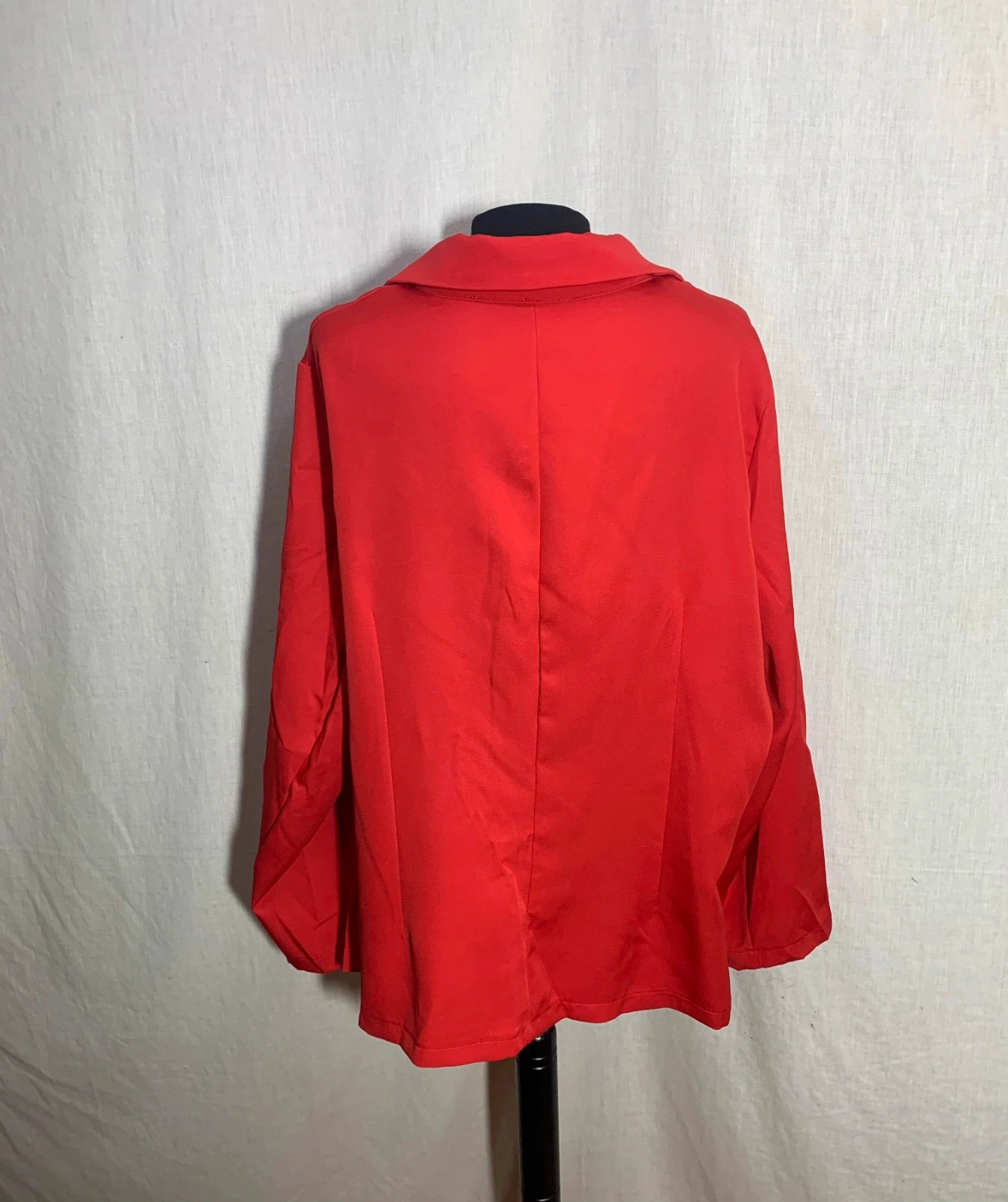 Blazer roja mujer | Red women’s blazer | Shein Curve – Shein Curve – taille XXXL / 46 / 18 4