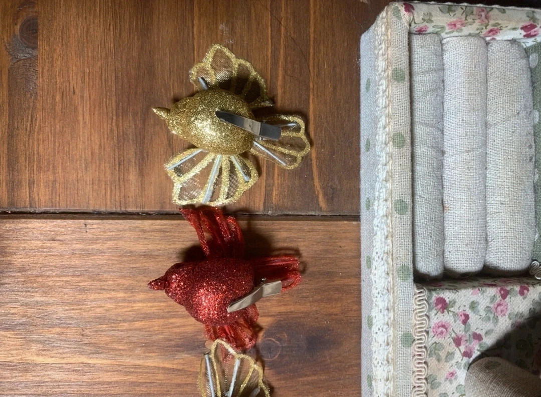 Horquillas de pájaro | Bird Hairpins | Barrettes oiseaux 4