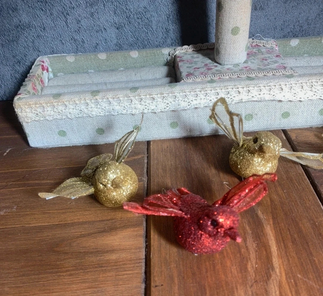 Horquillas de pájaro | Bird Hairpins | Barrettes oiseaux 3