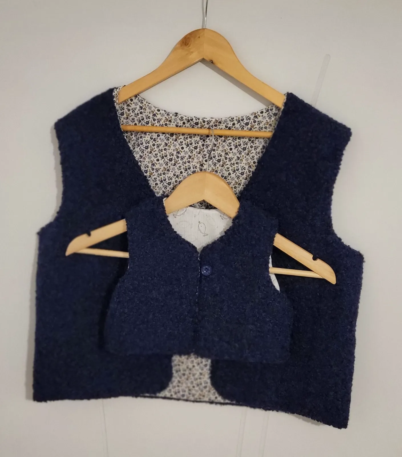 Lot gilet de berger – Fait main – taille M 5