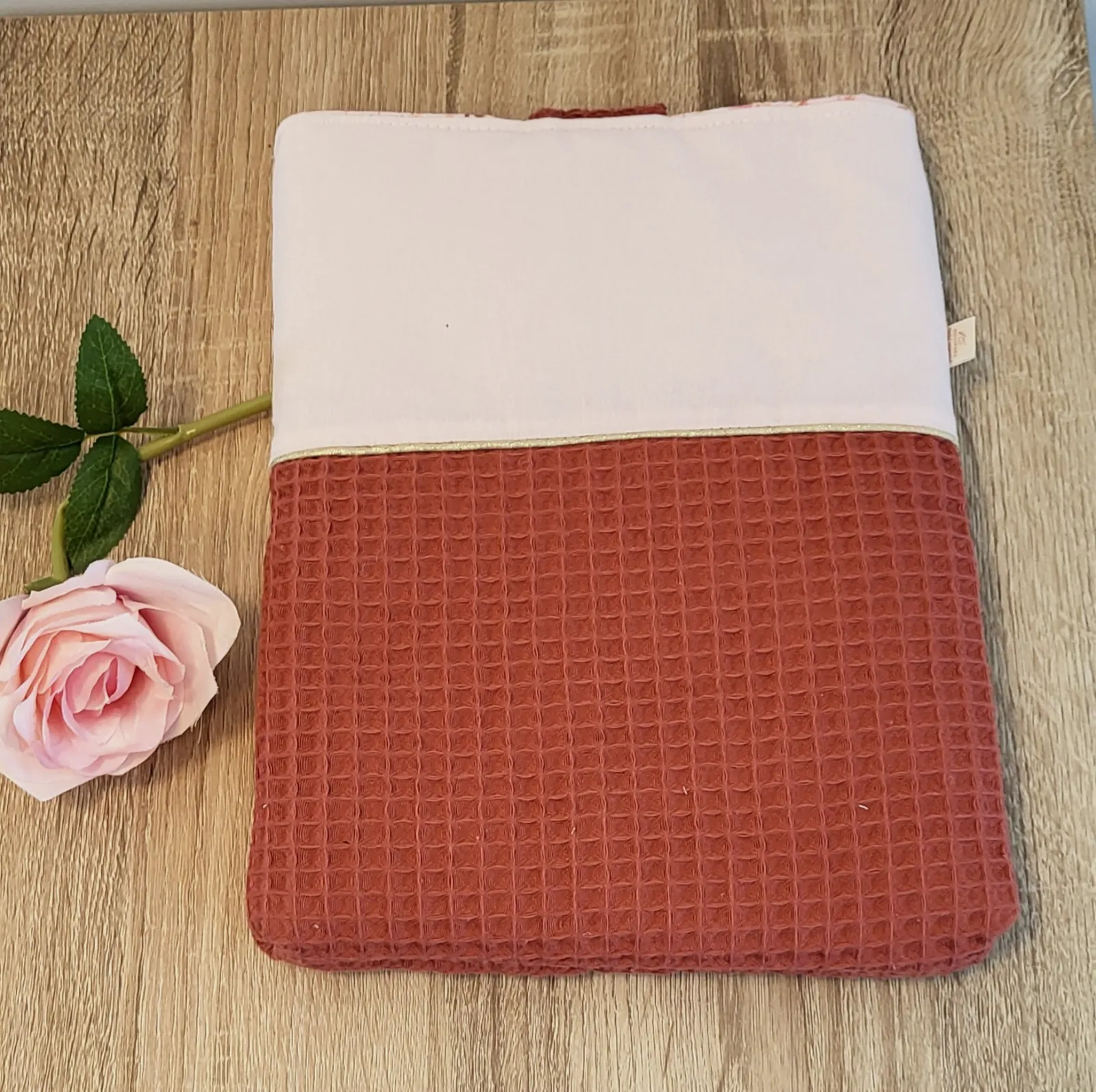 Pochette terracota – Fait main 2
