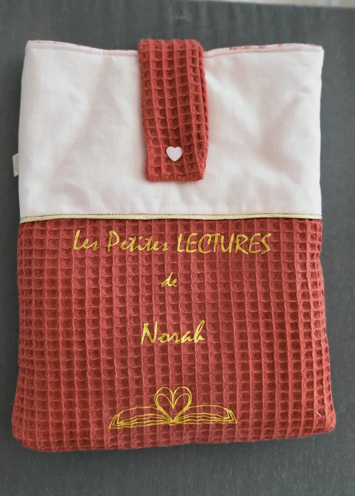 Pochette terracota – Fait main 4