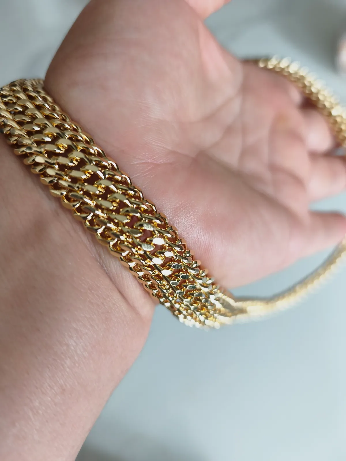 Magnifique parure - finition couleur or 18k – Sans marque 4