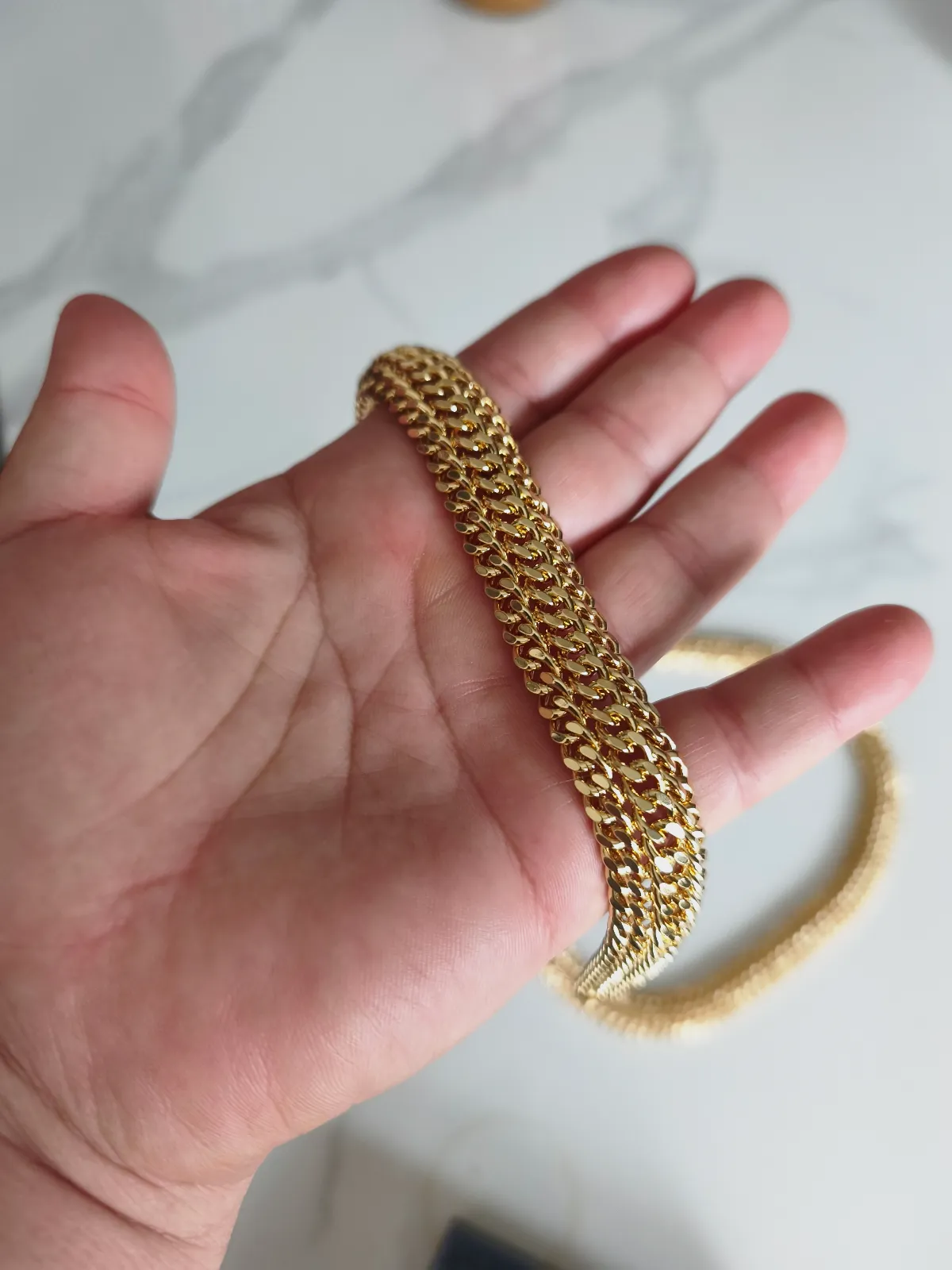 Magnifique parure - finition couleur or 18k – Sans marque 5
