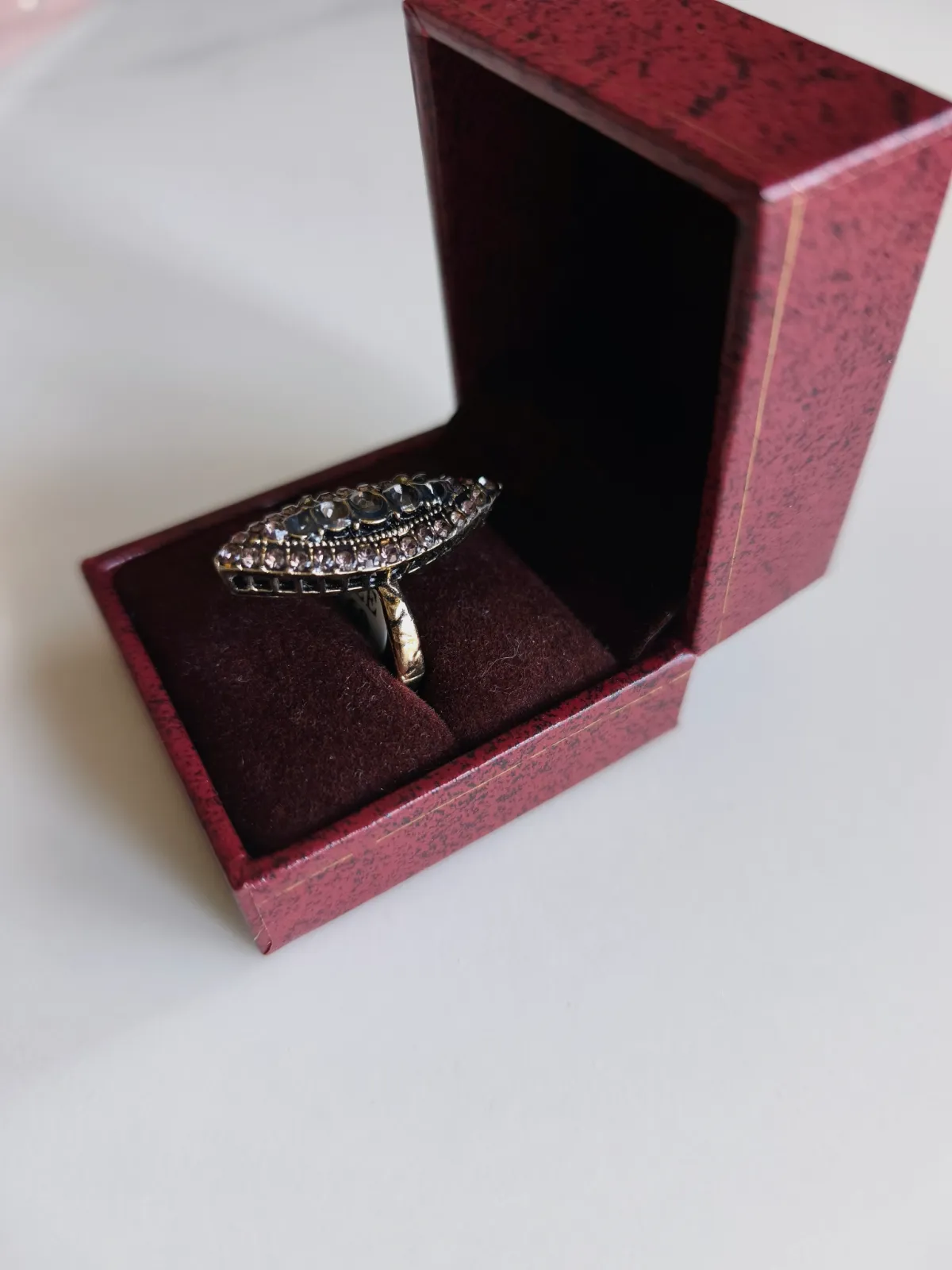 Bague d'inscription vintage – Sans marque – taille 58 2