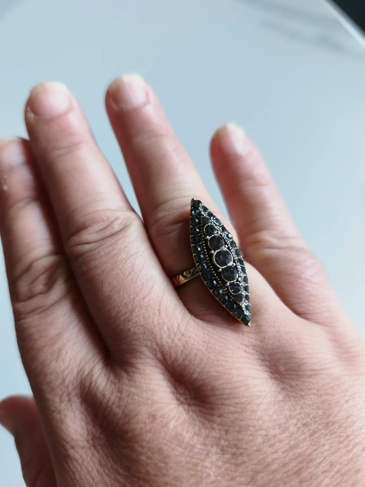 Bague d'inscription vintage – Sans marque – taille 58 3