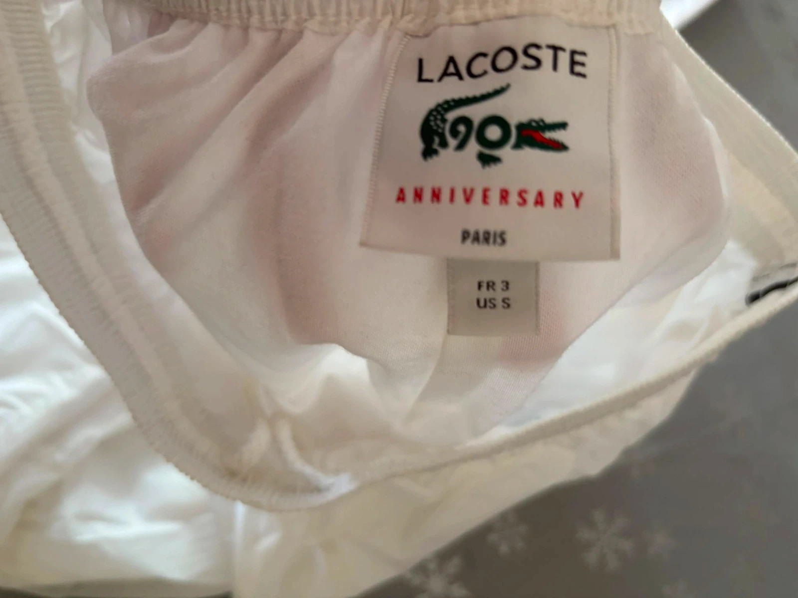 Ensemble Survêtement Lacoste 90th anniversaire – Lacoste – taille S 2