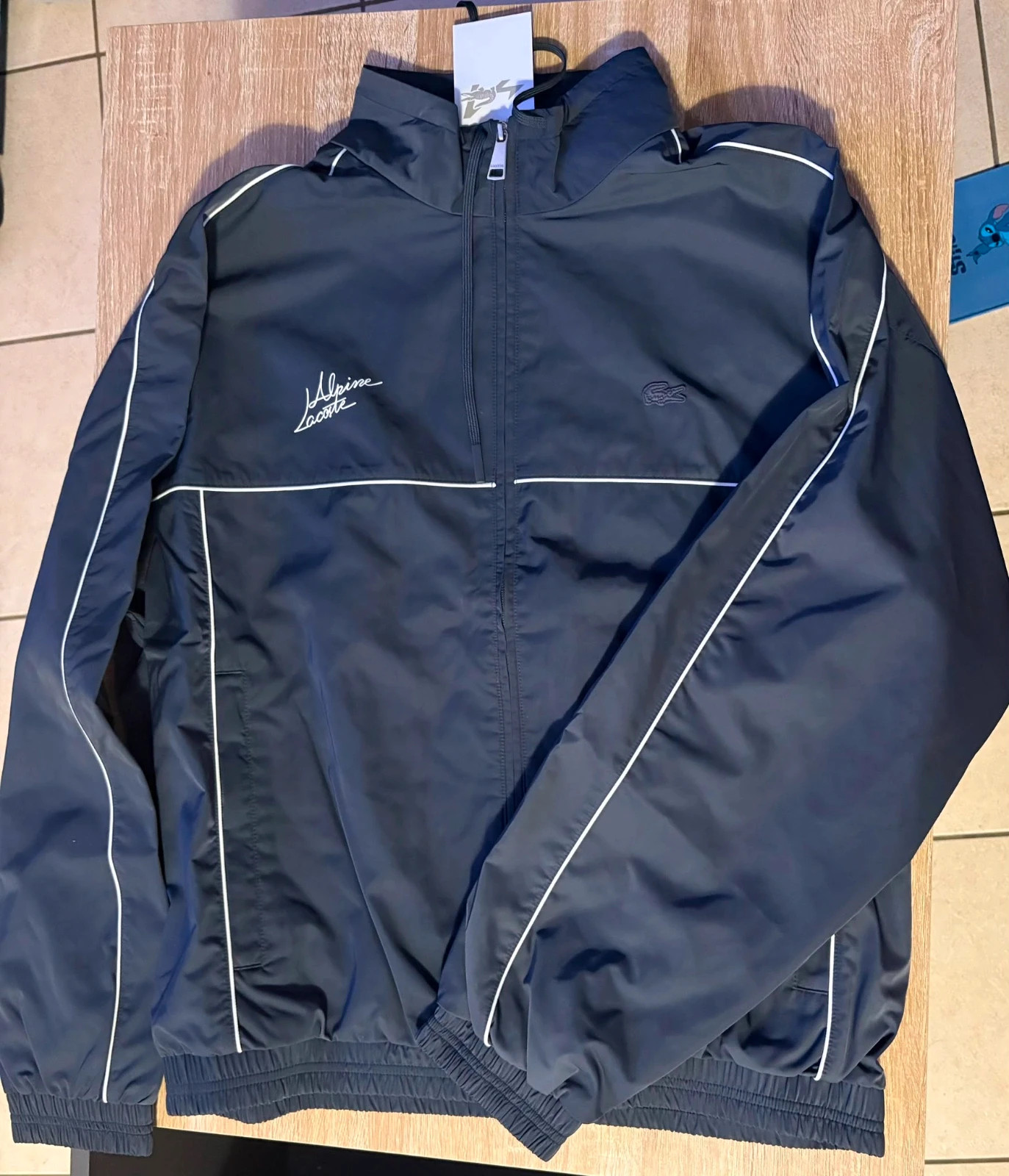 Ensemble Survêtement Lacoste x Alpine – Lacoste – taille L 4