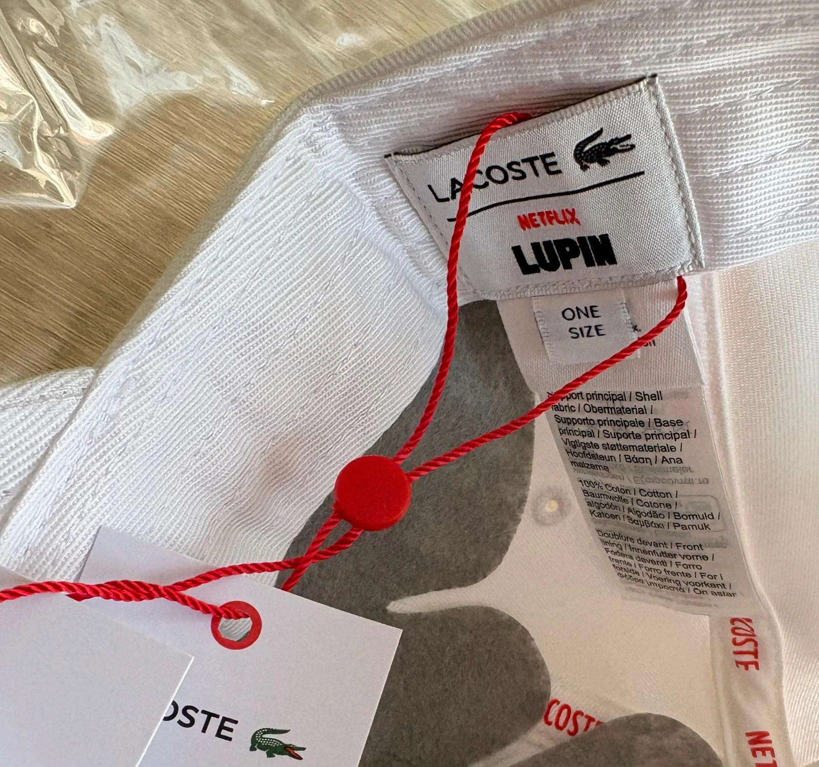 Casquatte Lacoste x Netflix – Lacoste – taille Taille unique 4