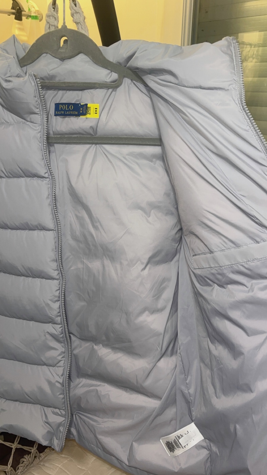 Doudoune hybride Polo Ralph Lauren gris clair – Polo Ralph Lauren – taille Taille unique 2