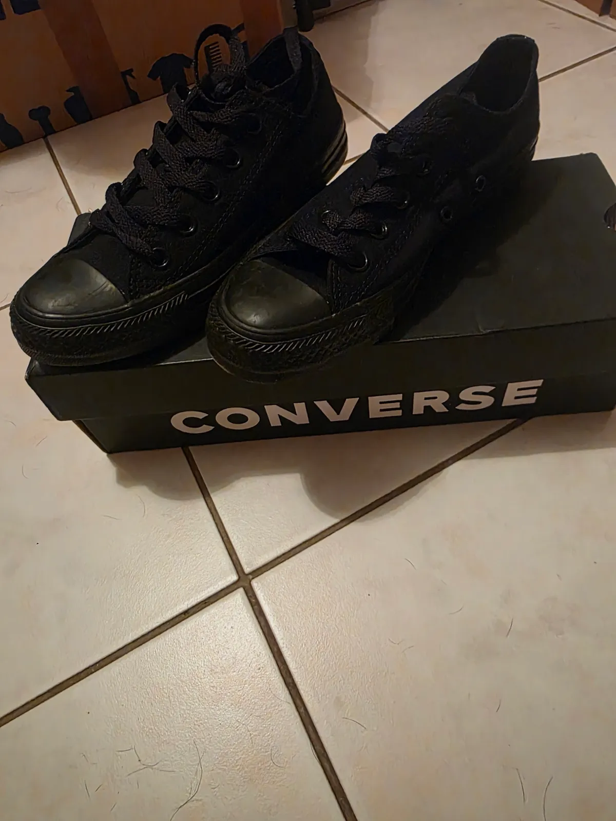Baskets Converse Chuck Taylor All Star noires pointure 36 – Converse – taille EU 36 2