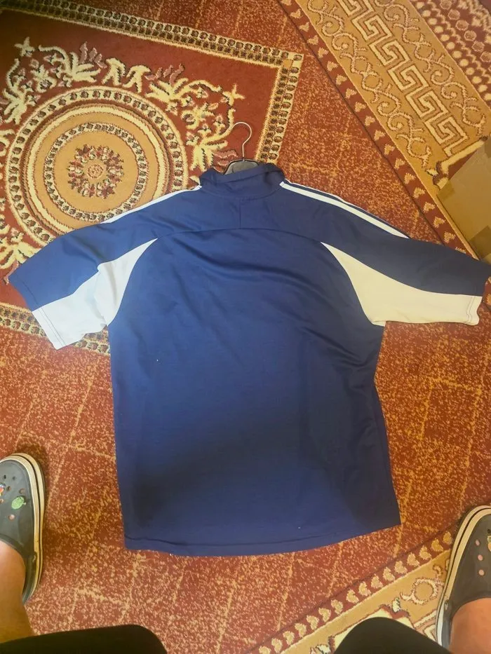 Maillot OM Ericsson Vintage Adidas Blue – Adidas – taille XL 6