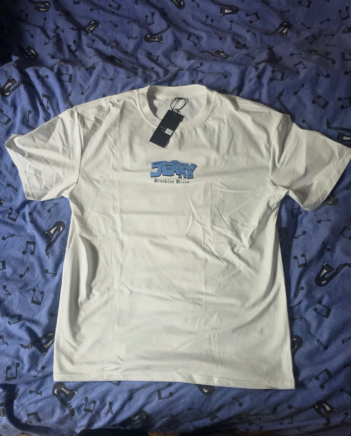 T-shirt blanc imprimé Jerry taille XL avec étiquette – Sans marque – taille XL 3