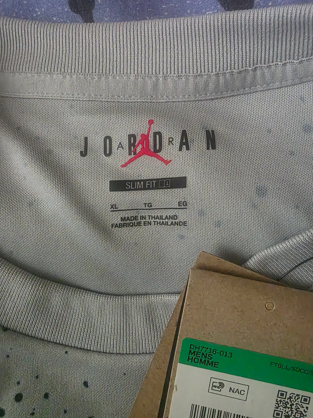 Maillot PSG x Jordan d'entraînement gris taille XL – Jordan – taille XL 3