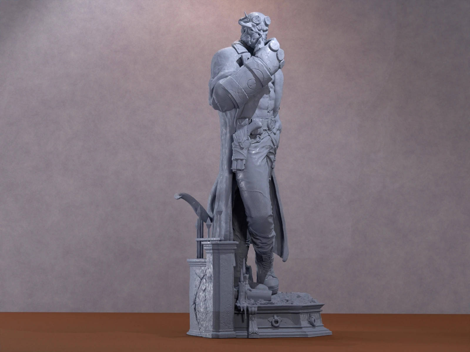 Hellboy, Figura de Resina – CA3D Studios 2