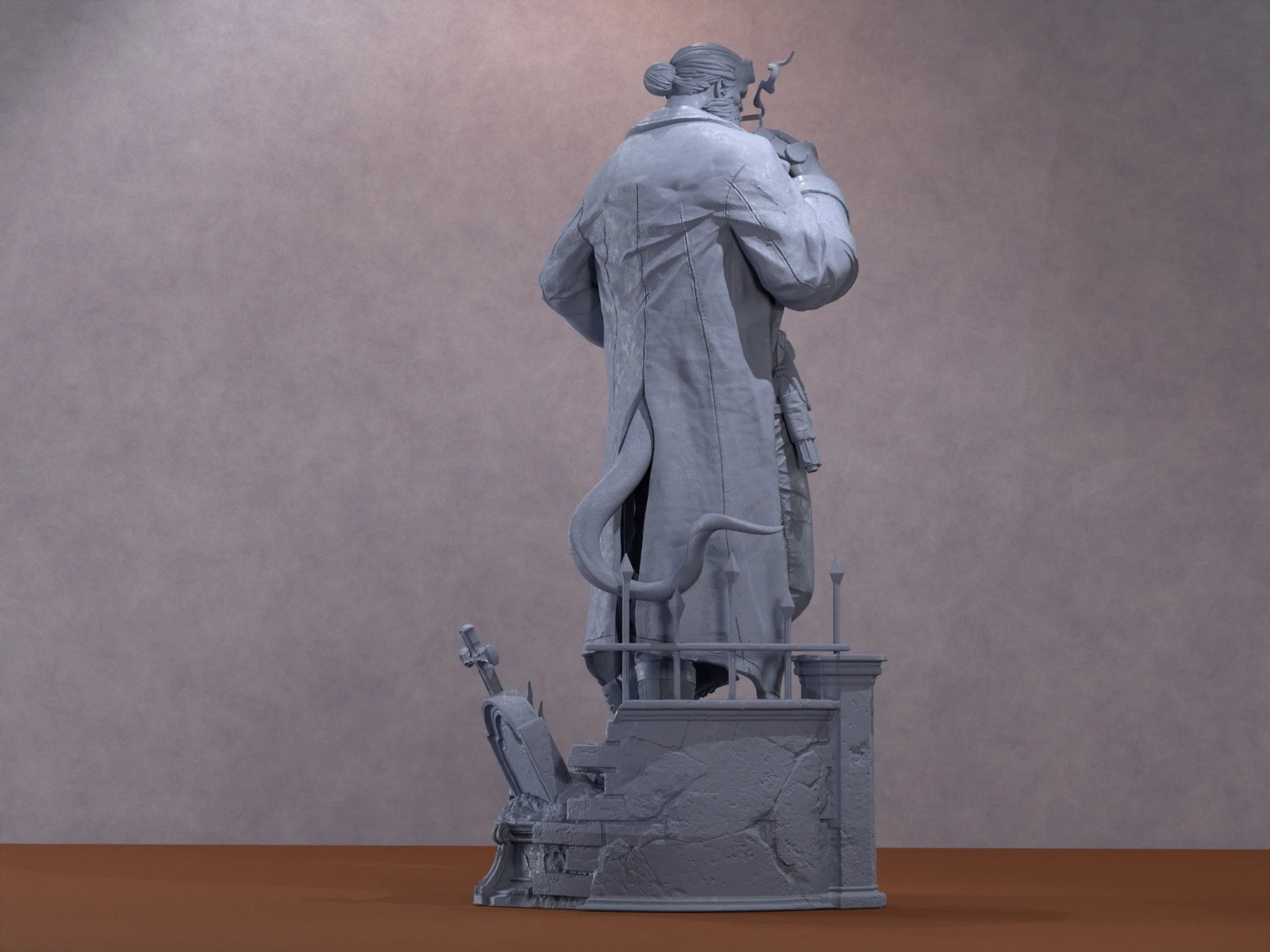 Hellboy, Figura de Resina – CA3D Studios 3