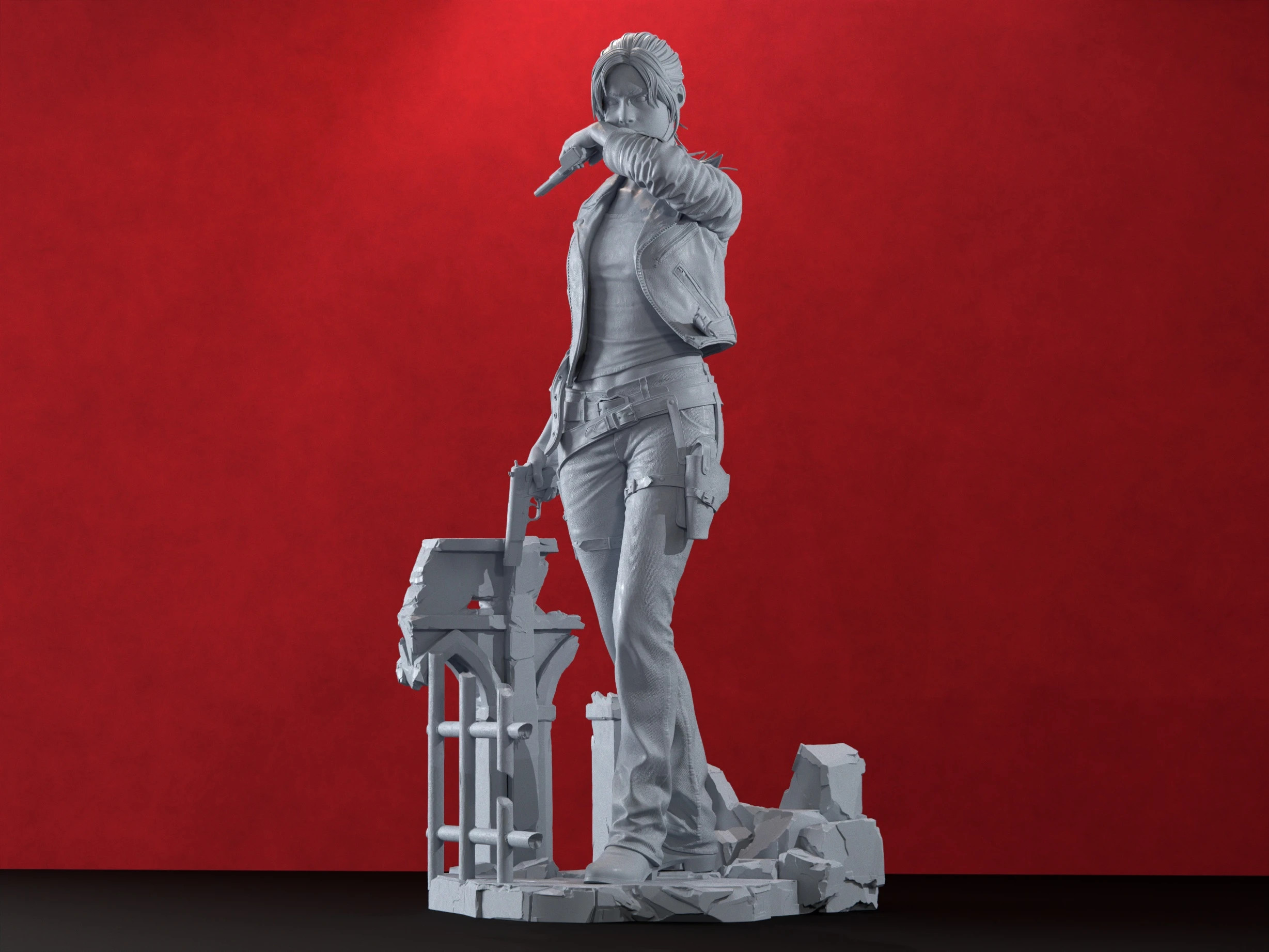 Figura de Resina Claire Redfield, Resident Evil Veronica