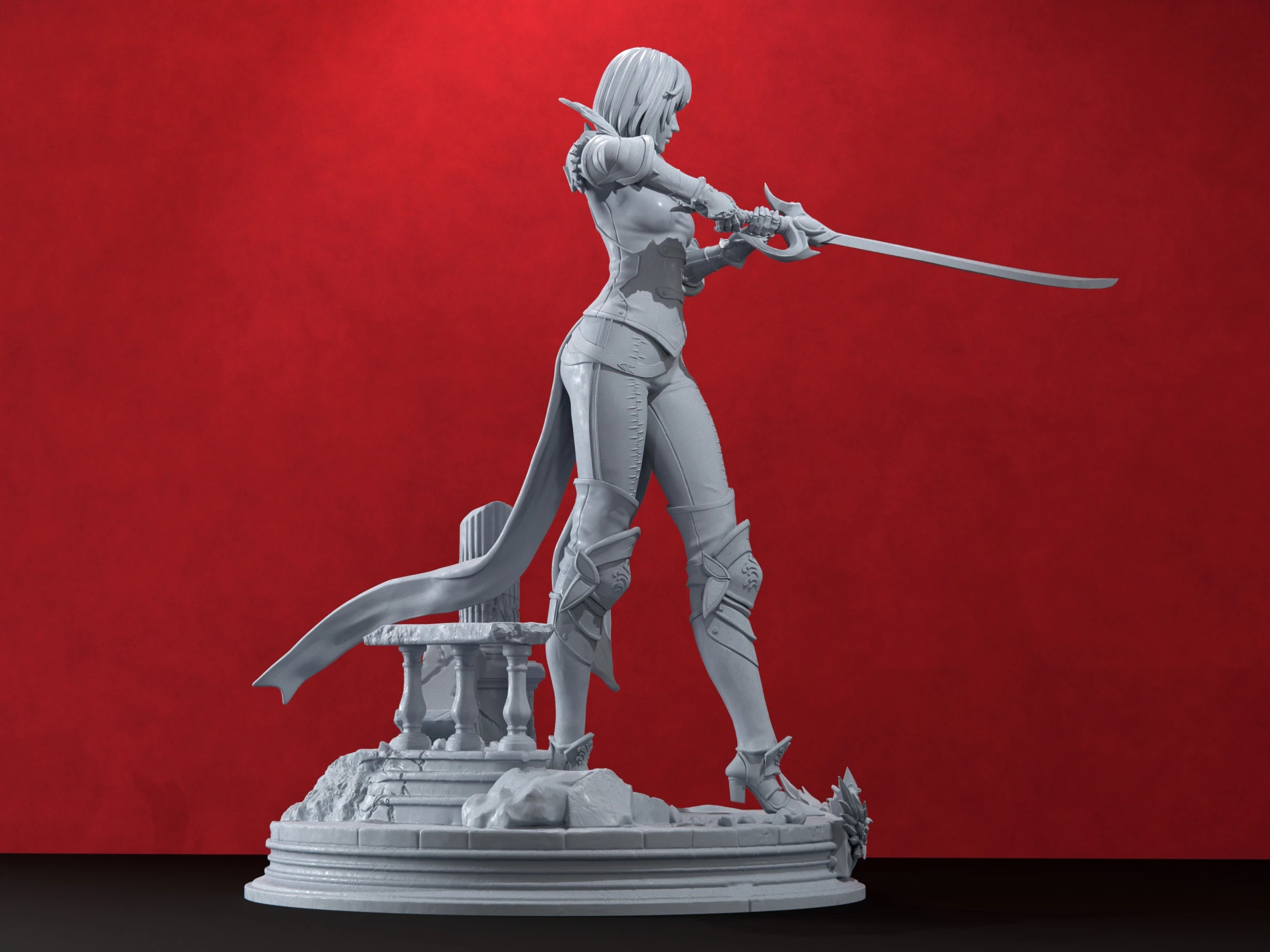 Figura de Resina Cha Hae-in de Solo Leveling – CarlosE 3
