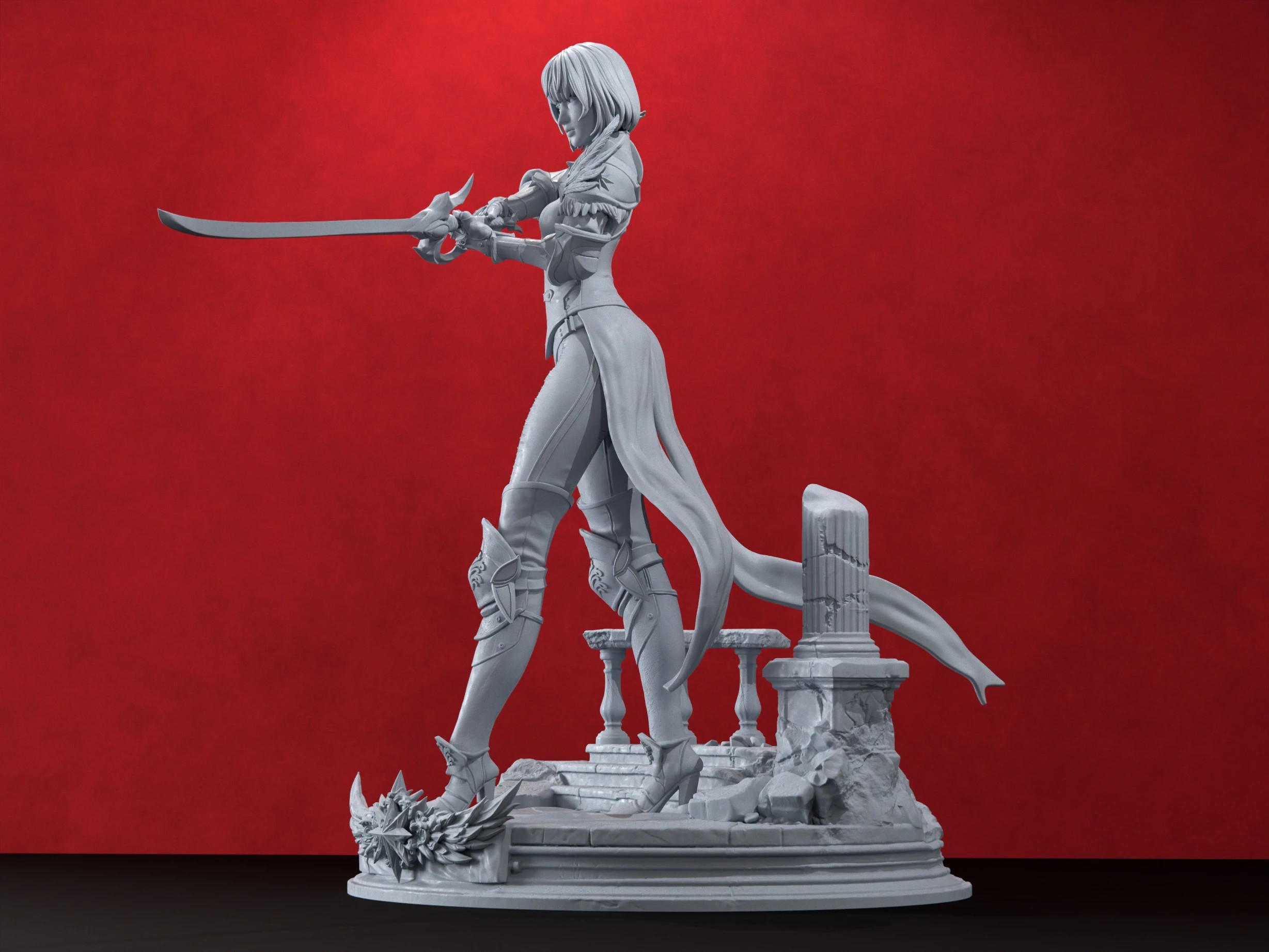 Figura de Resina Cha Hae-in de Solo Leveling – CarlosE 5