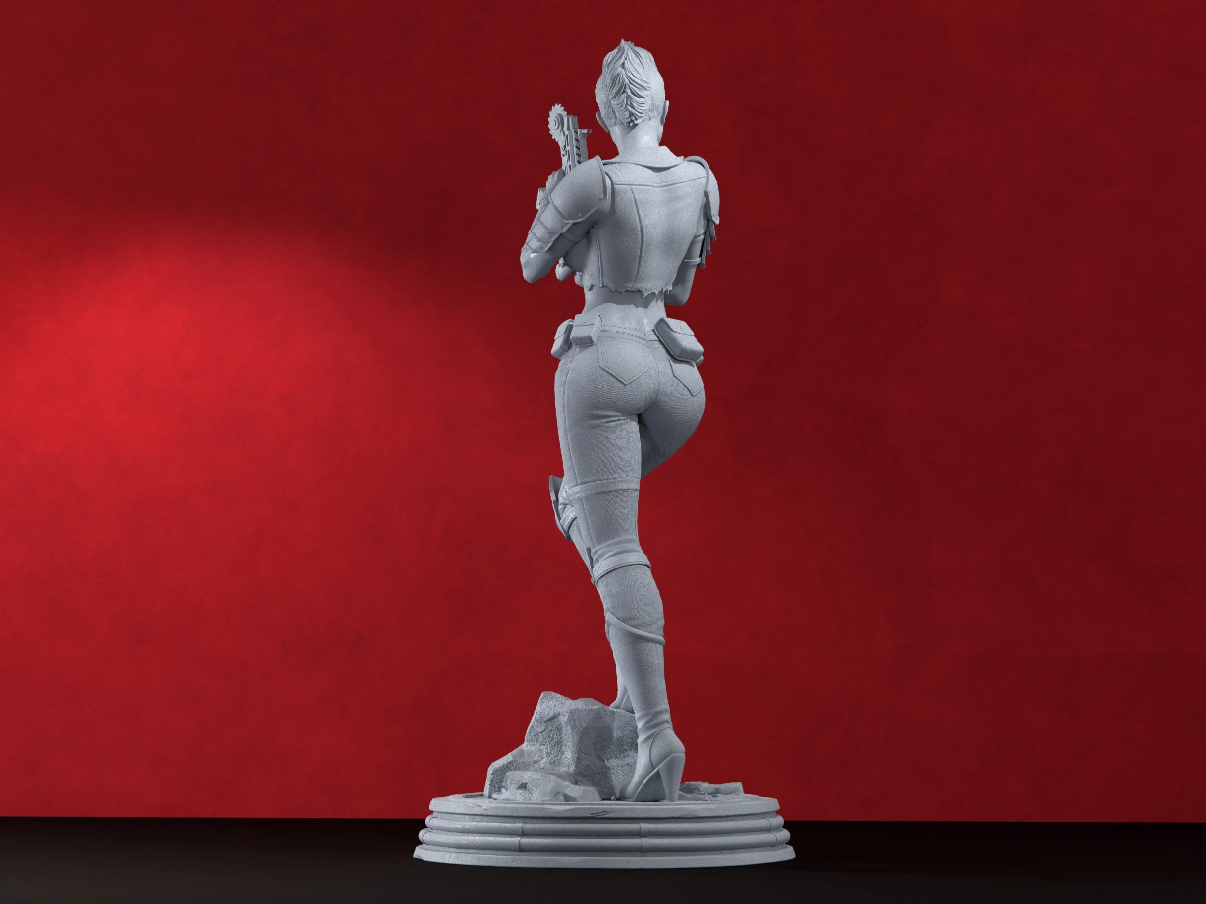 Zarana de G.I. Joe. Figura de Resina – Alejandro Abe – taille 10 ans / 140 cm 3