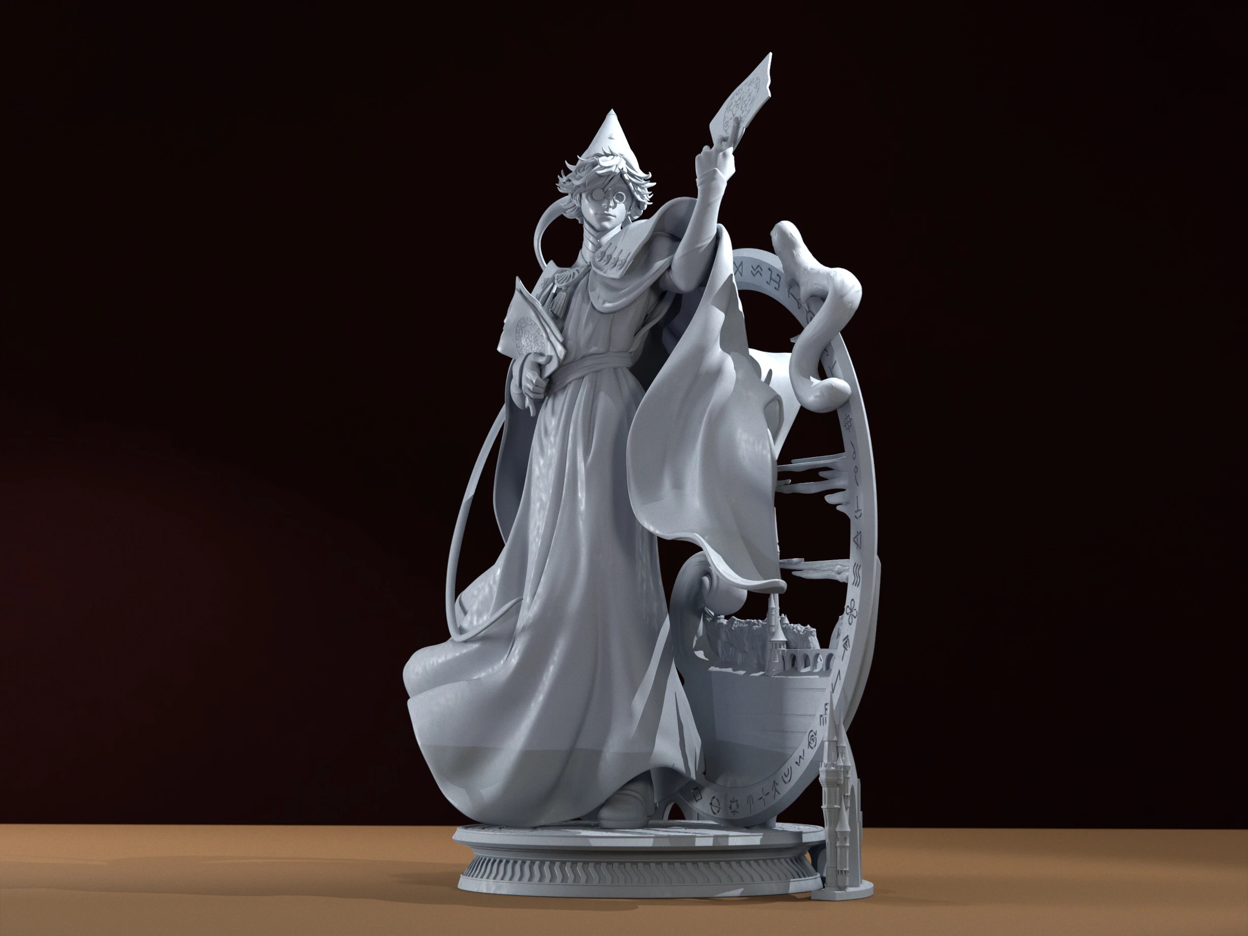 Figura de Resina de Qifrey (Witch Hat Atelier) – Bulkamancer 5