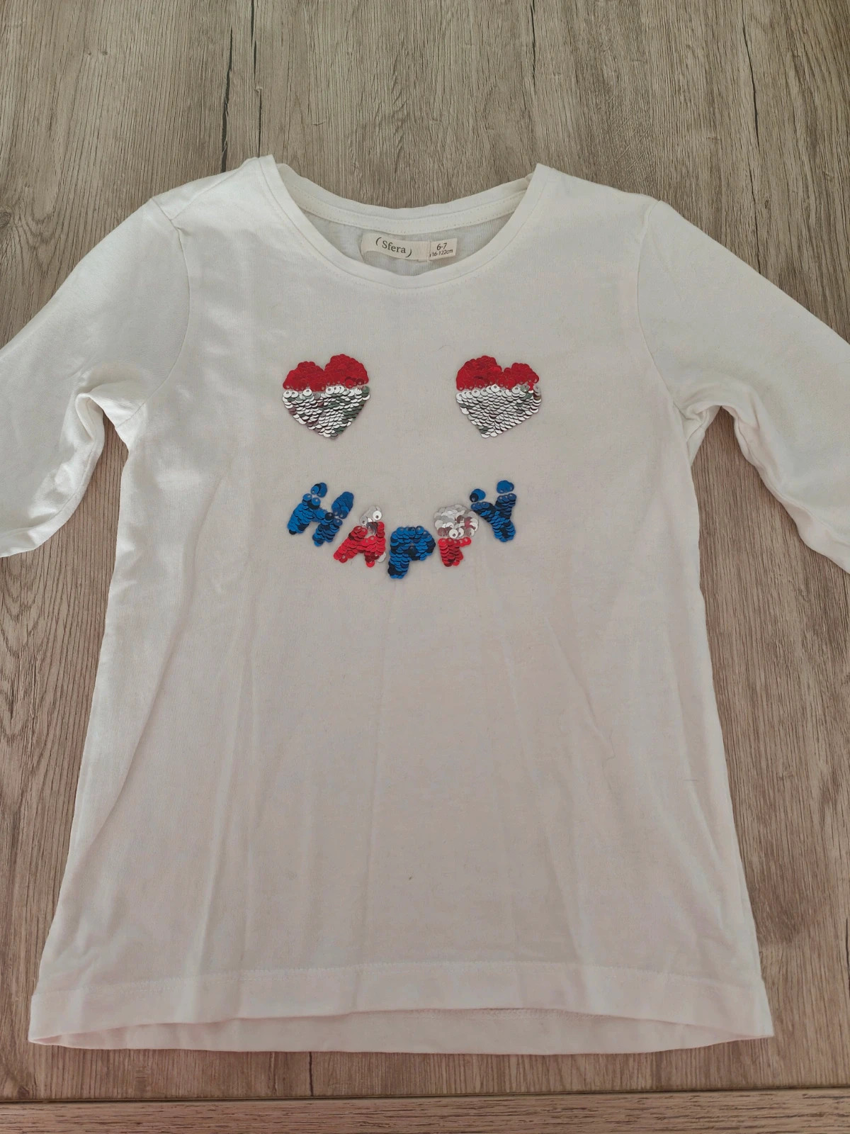 Camiseta manga larga niña - talla 6/7 años – taille 6 ans / 116 cm 2