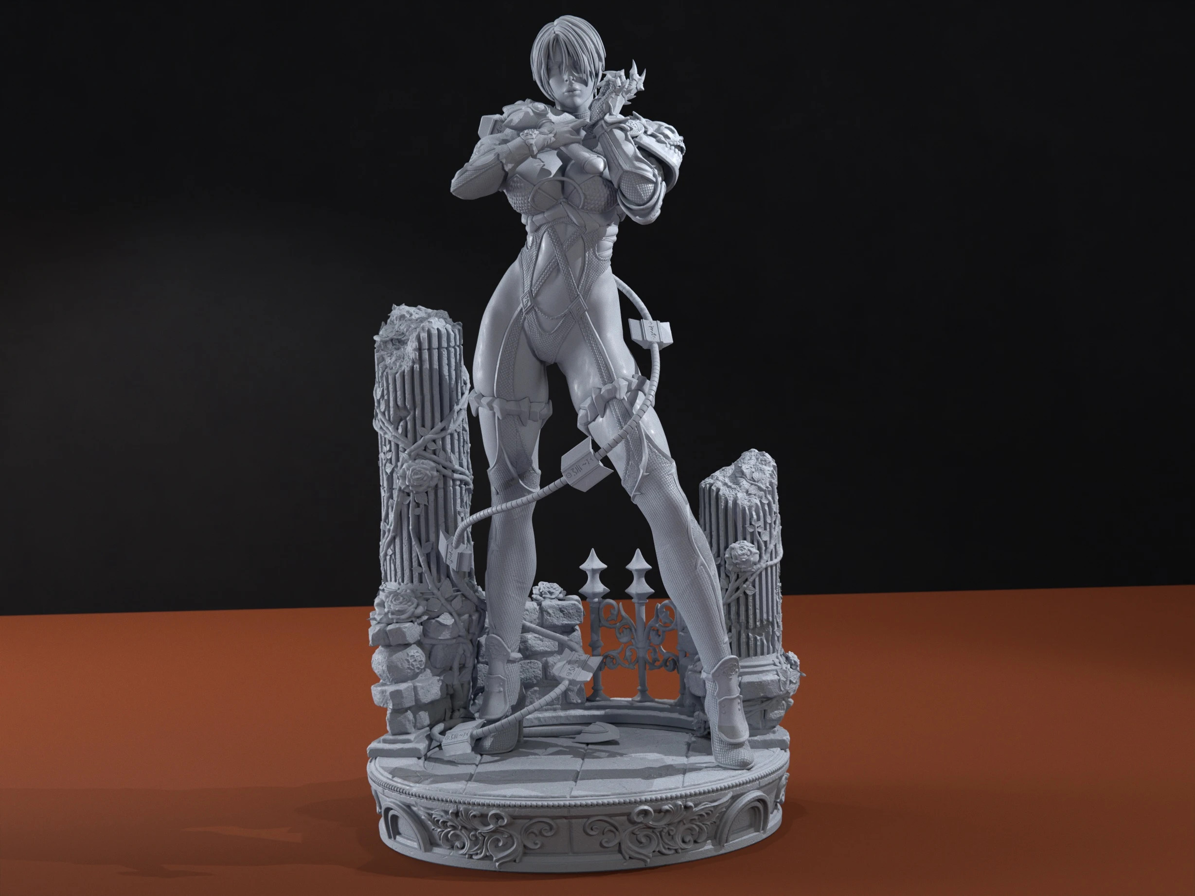 Figura de Resina Ivy Valentine - Soul Calibur – Ivy Valentine