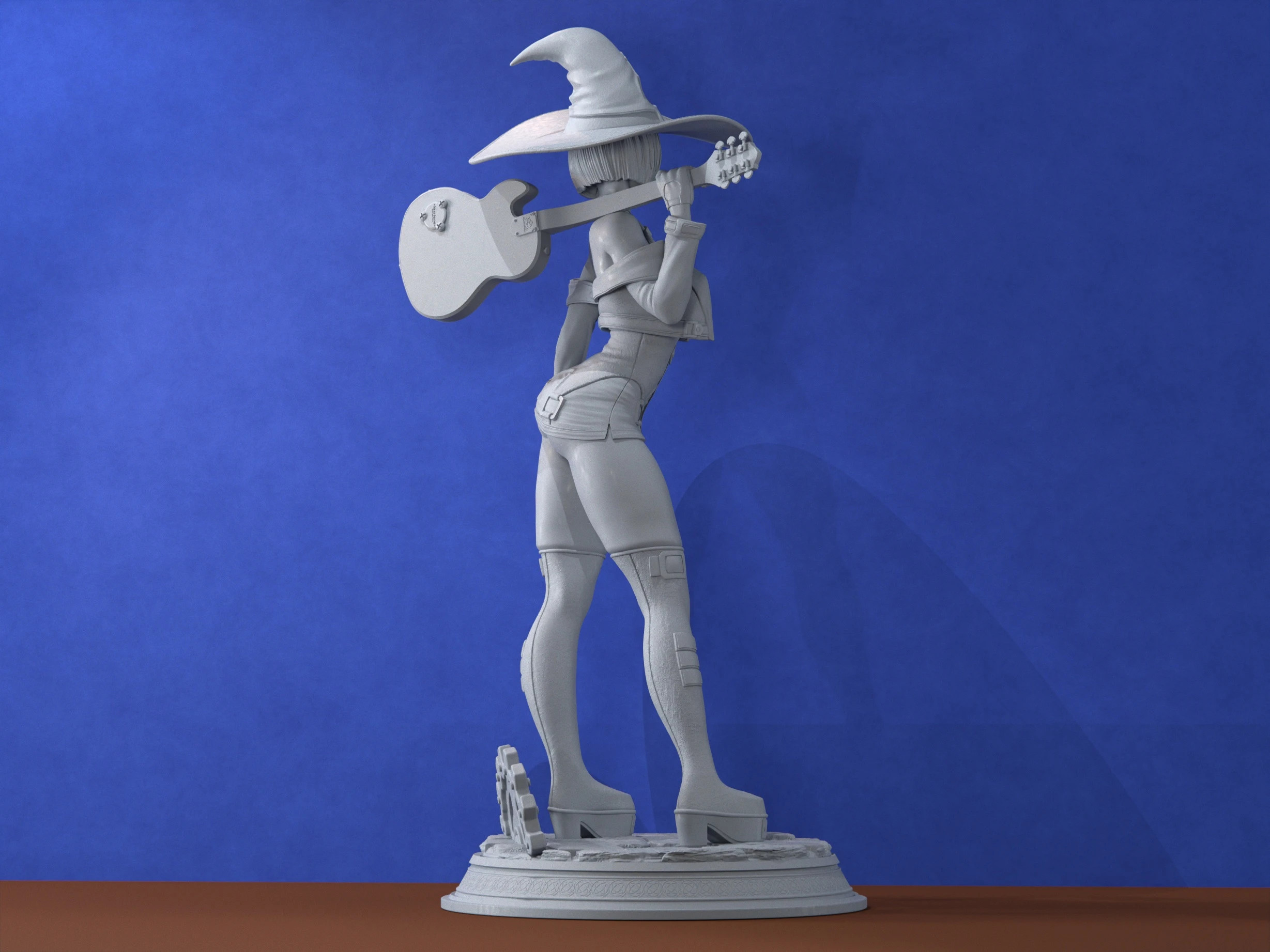 I-No Guilty Gear. Figura de Resina – Alejandro Abe 3