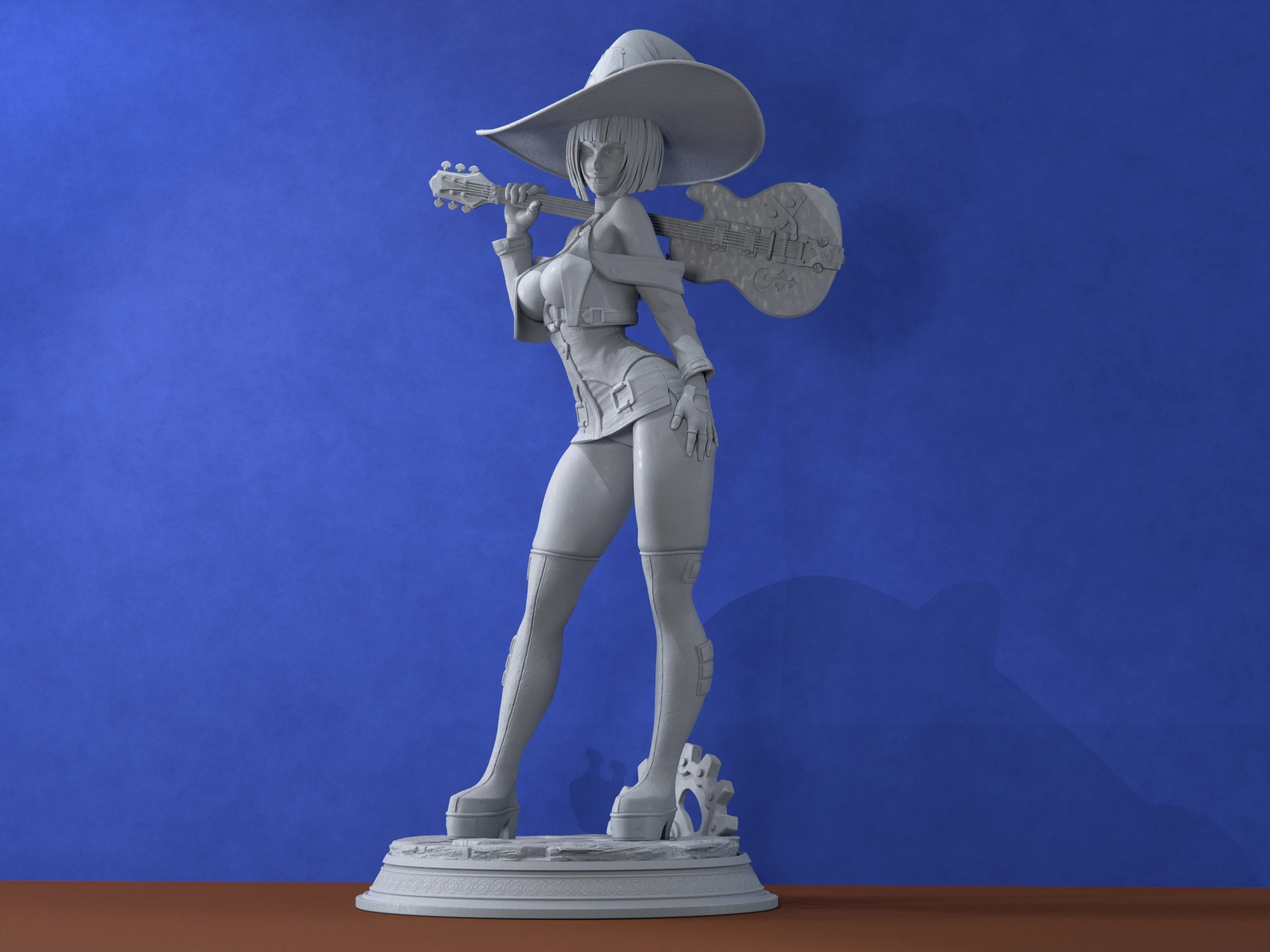 I-No Guilty Gear. Figura de Resina – Alejandro Abe 5