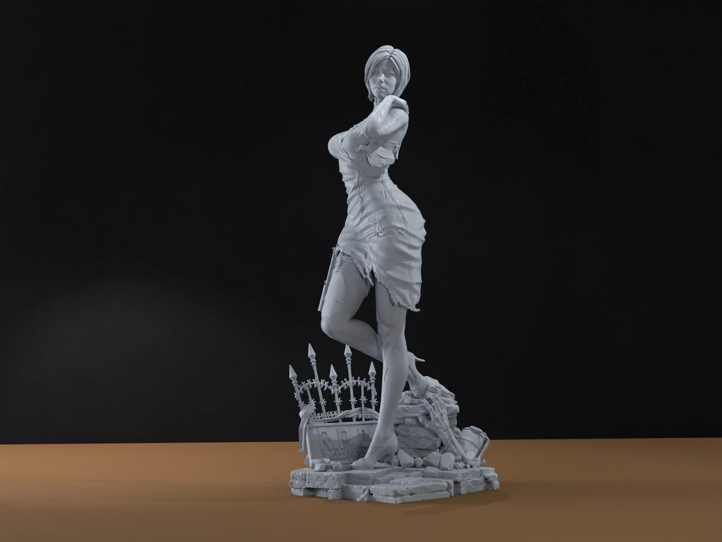 Ada Wong. Figura de Resina de Resident Evil – ada wong – taille 7 ans / 122 cm 5