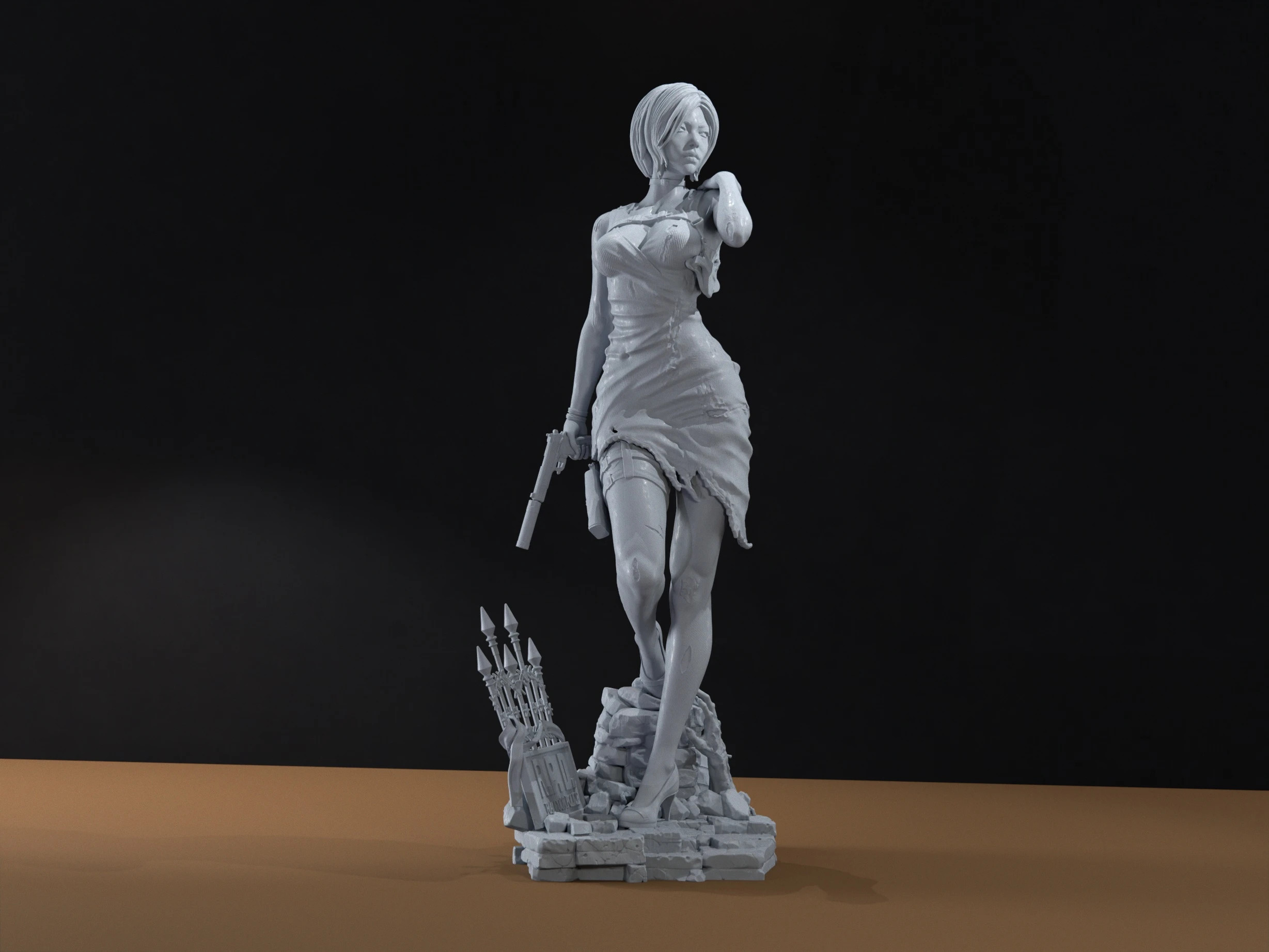 Ada Wong. Figura de Resina de Resident Evil – ada wong – taille 7 ans / 122 cm