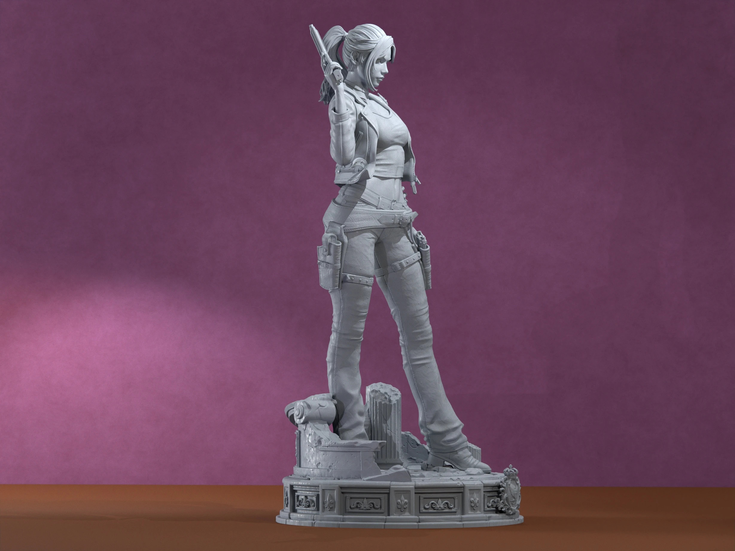 Figura de Resina de Claire Redfield, de Resident Evil Code: Veronica – Claire Redfield 2