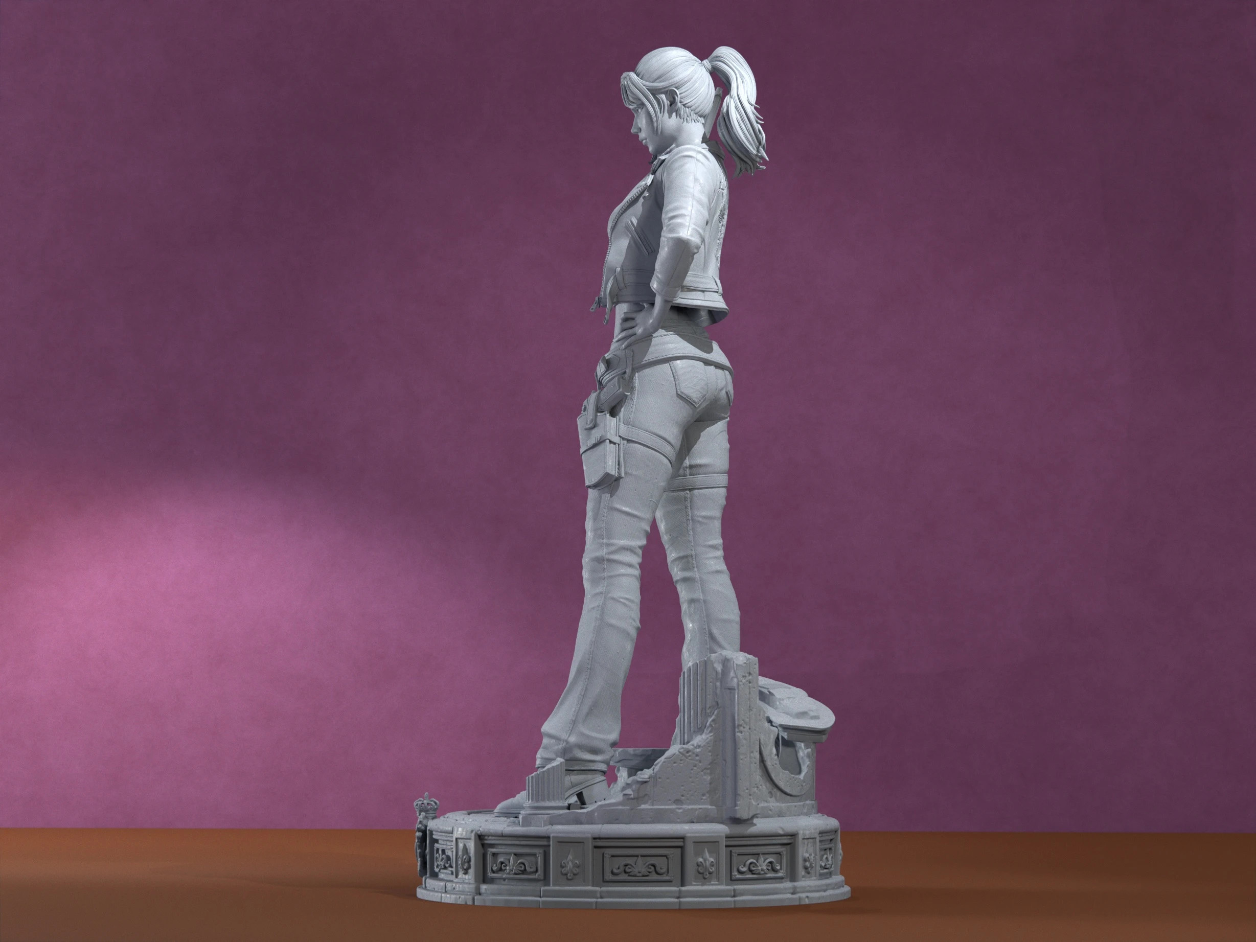 Figura de Resina de Claire Redfield, de Resident Evil Code: Veronica – Claire Redfield 4
