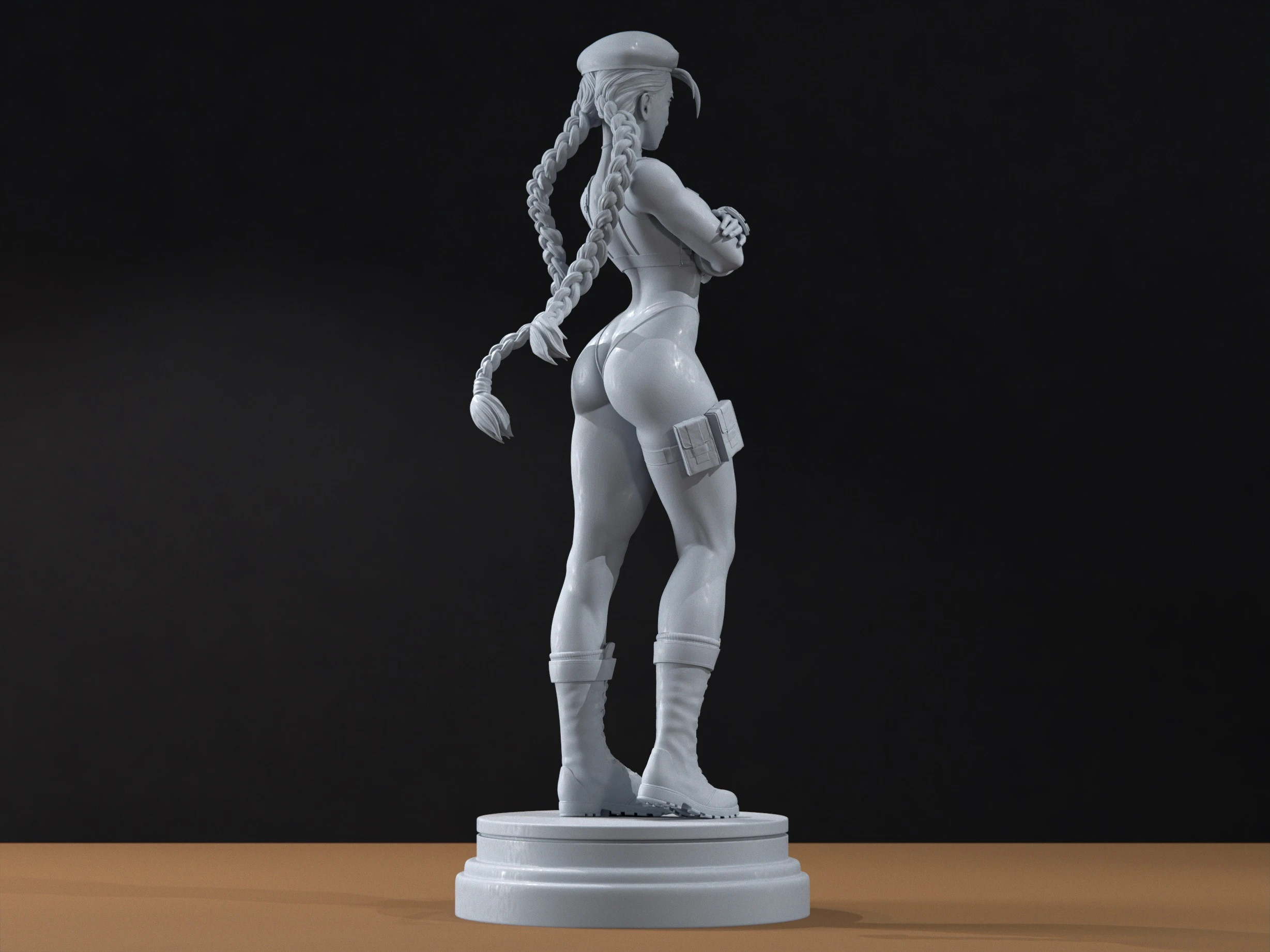 Figura de Resina de Cammy White. Street Fighter – Cammy White – taille 7 ans / 122 cm 3
