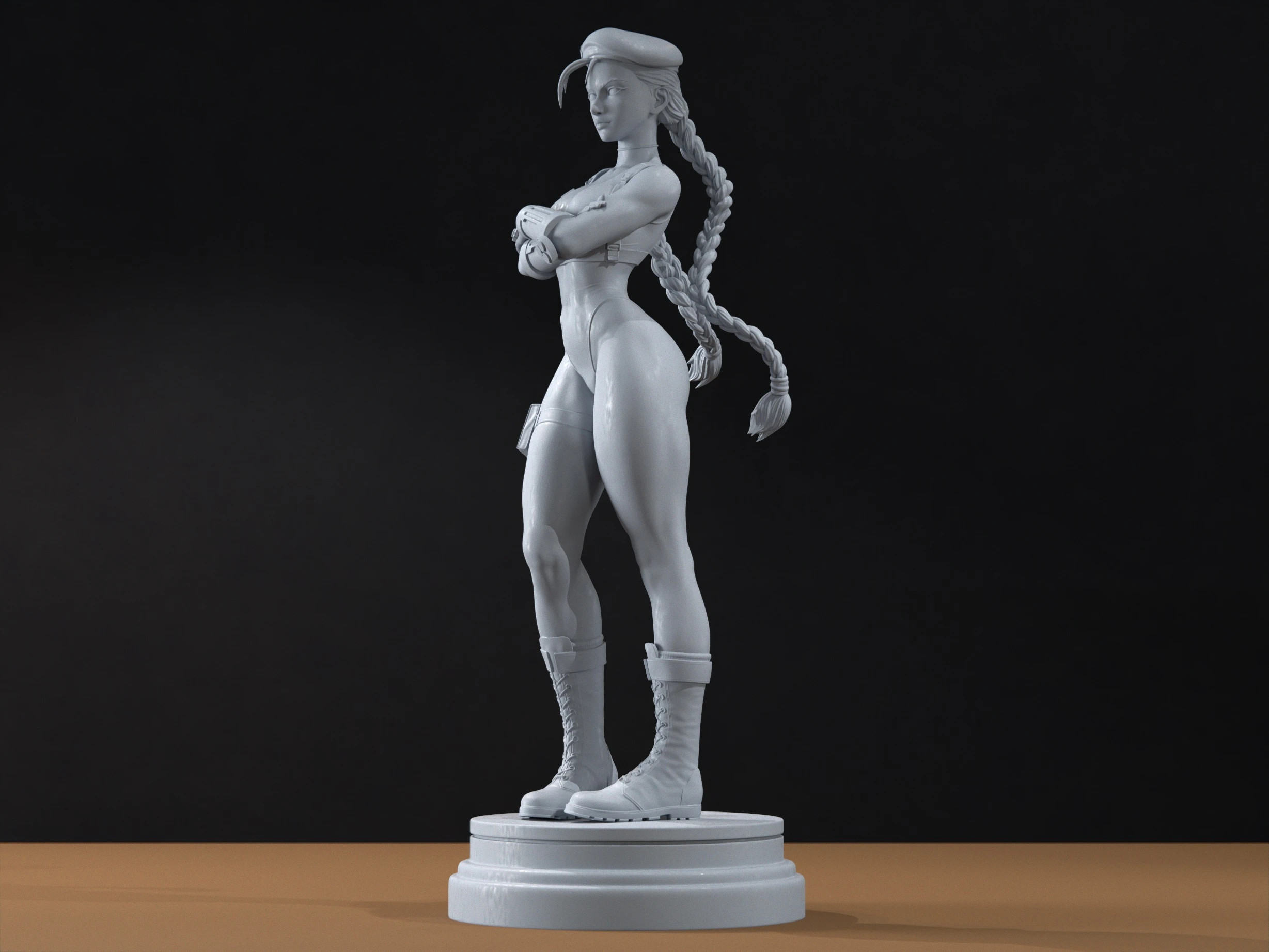 Figura de Resina de Cammy White. Street Fighter – Cammy White – taille 7 ans / 122 cm 5