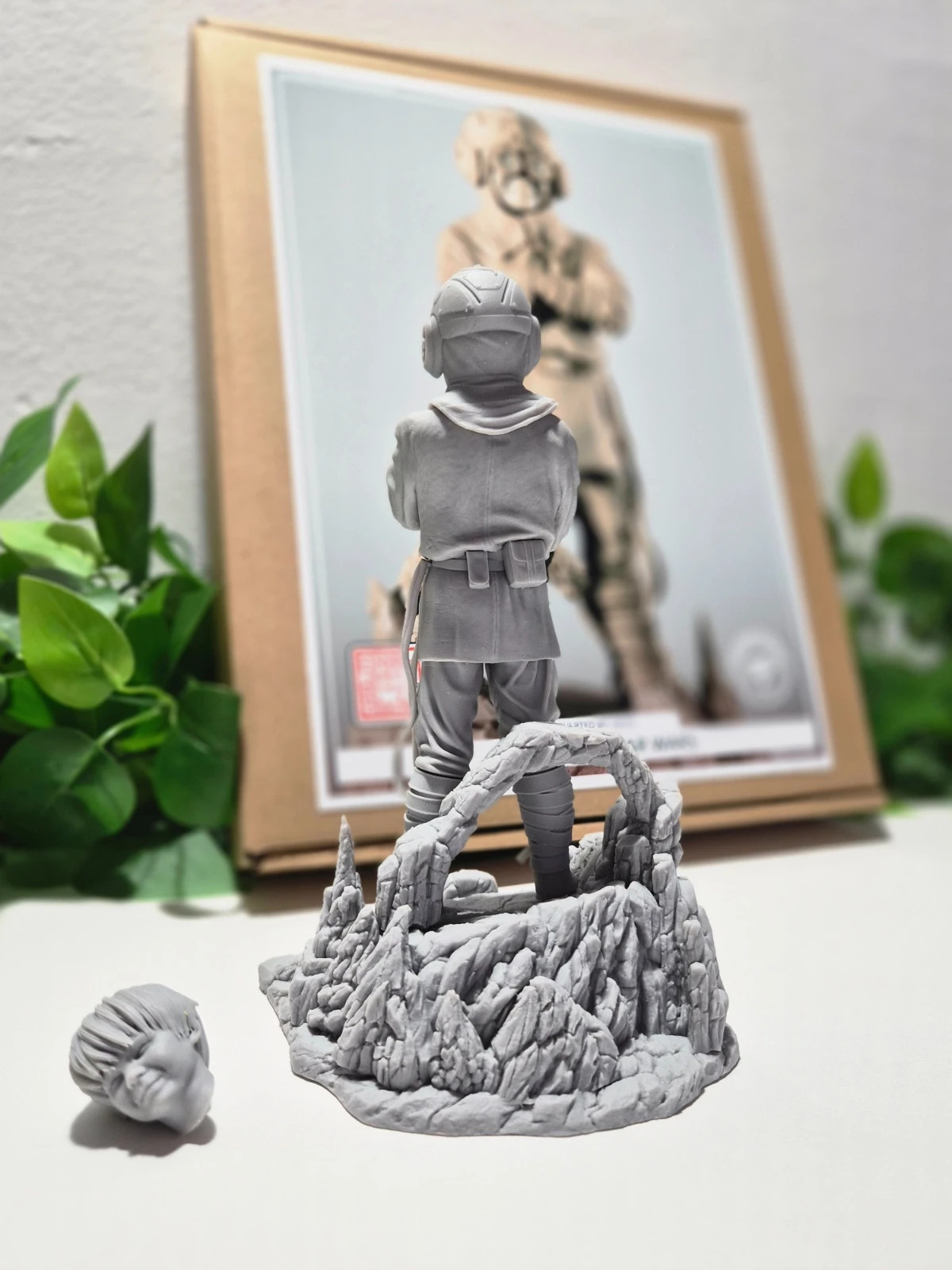 Garage Kit Figura de Anakin de niño. Star Wars – sw3d 3