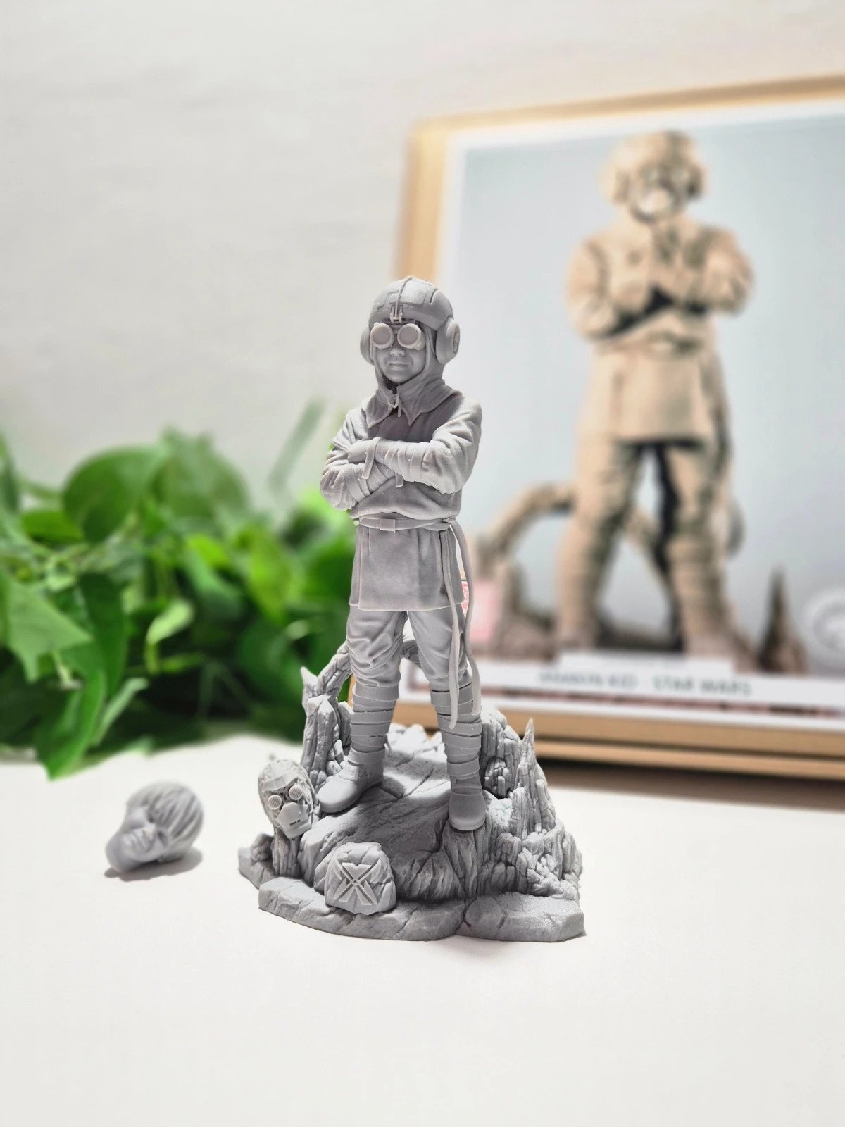 Garage Kit Figura de Anakin de niño. Star Wars – sw3d 2