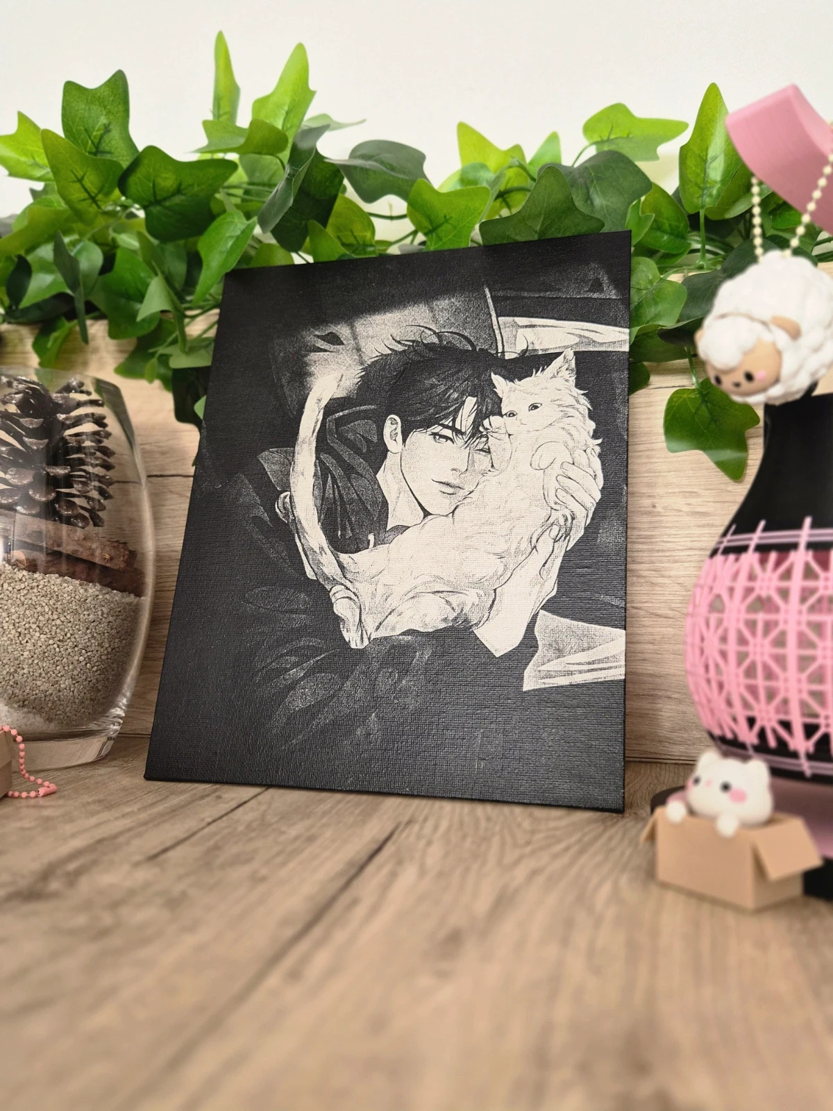Lienzo pequeño de Dooshik - Pearl Boy – erdb 3