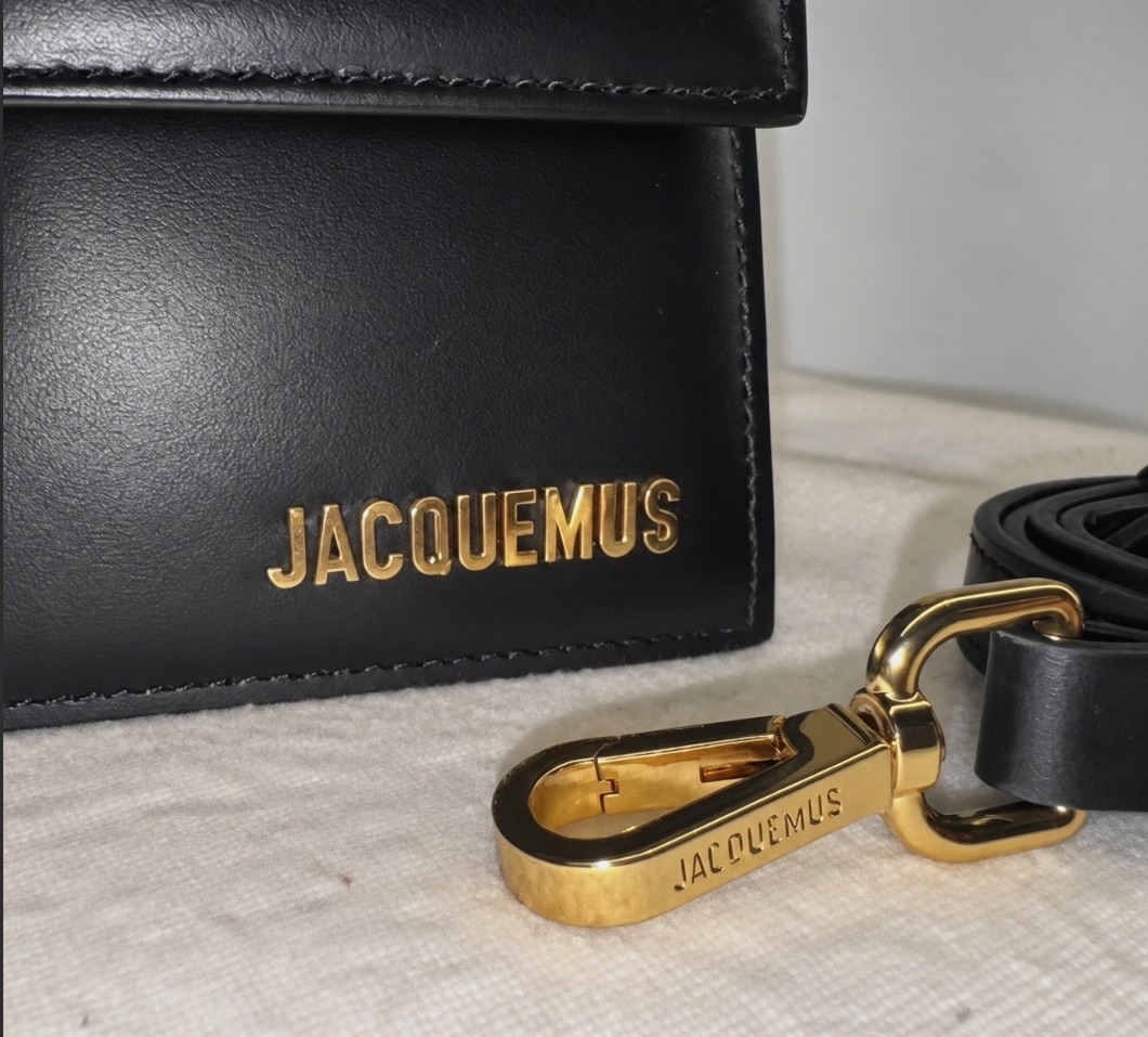 Sac à main Jacquemus Le Bambino noir en cuir – Jacquemus – taille Taille unique 4