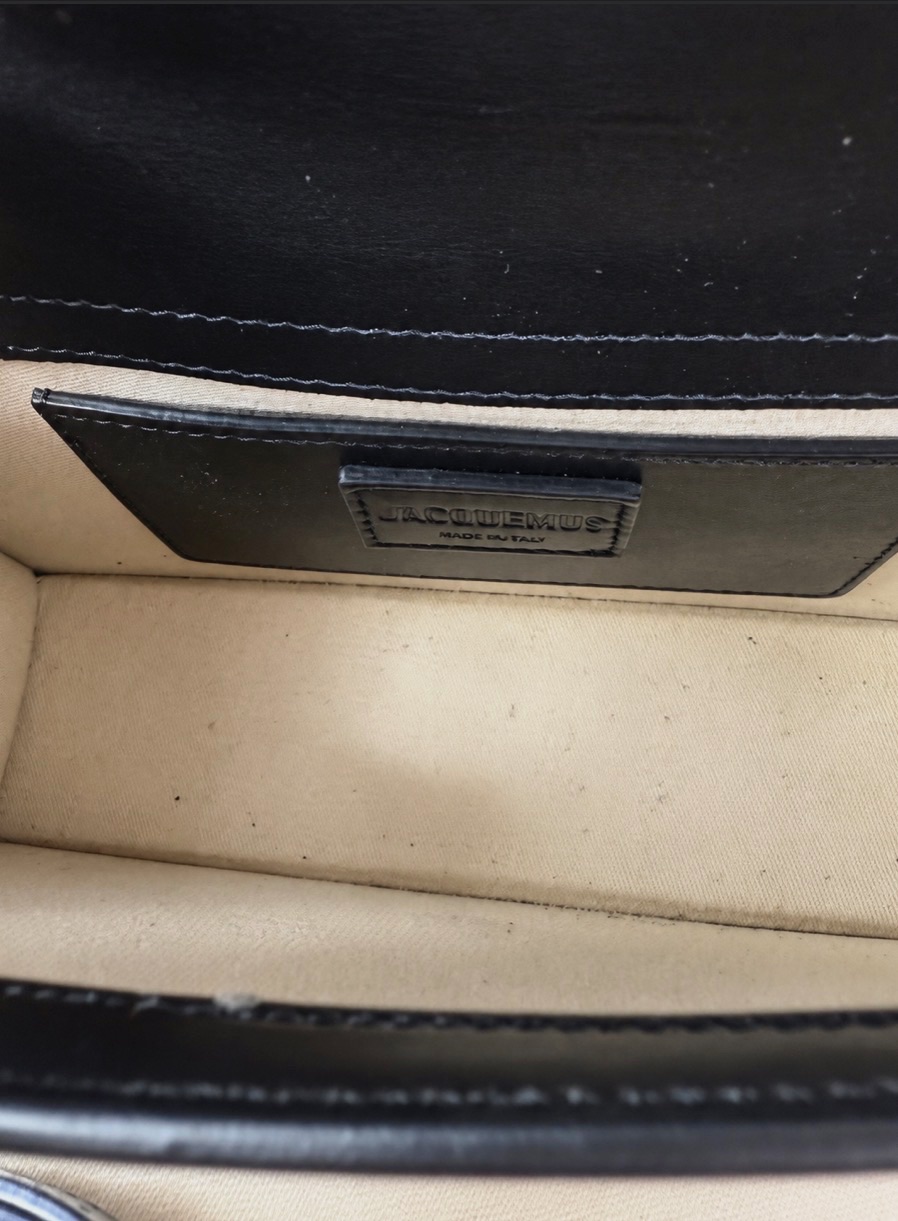 Sac à main Jacquemus Le Bambino noir en cuir – Jacquemus – taille Taille unique 7