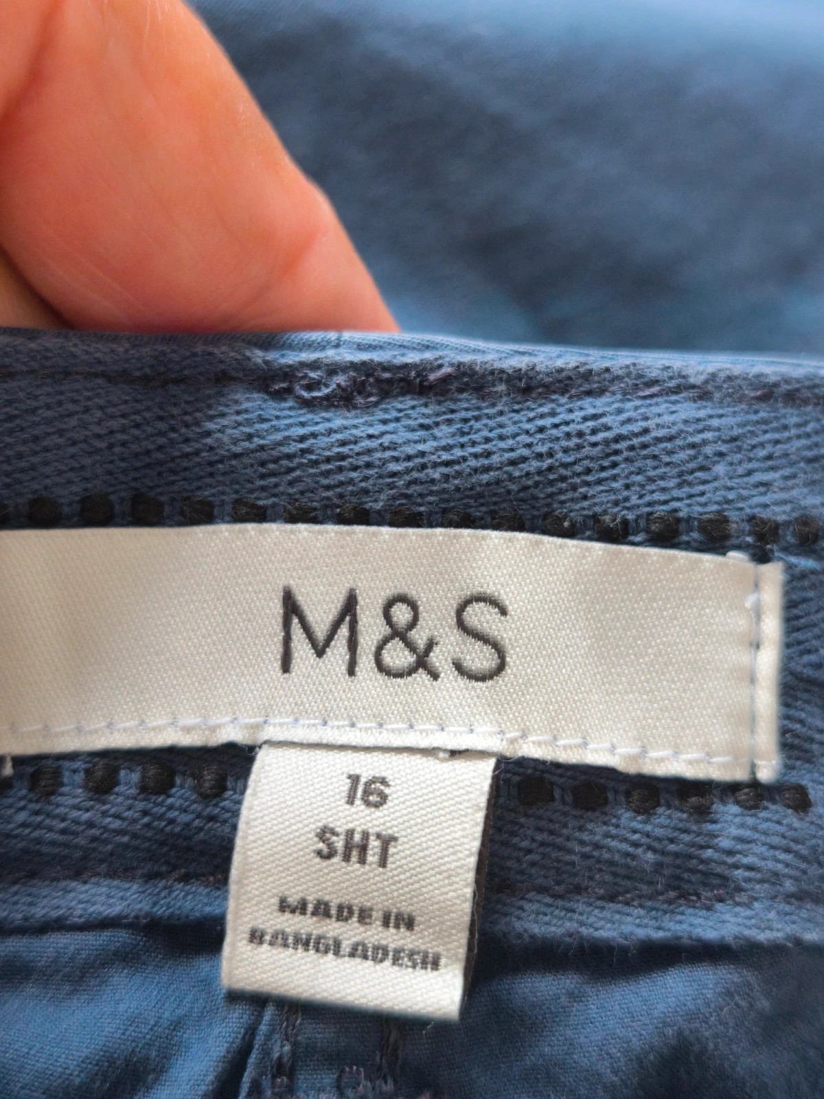 Pantalon M&S bleu – taille 44 – M&S Collection – taille XXL / 44 / 16 2