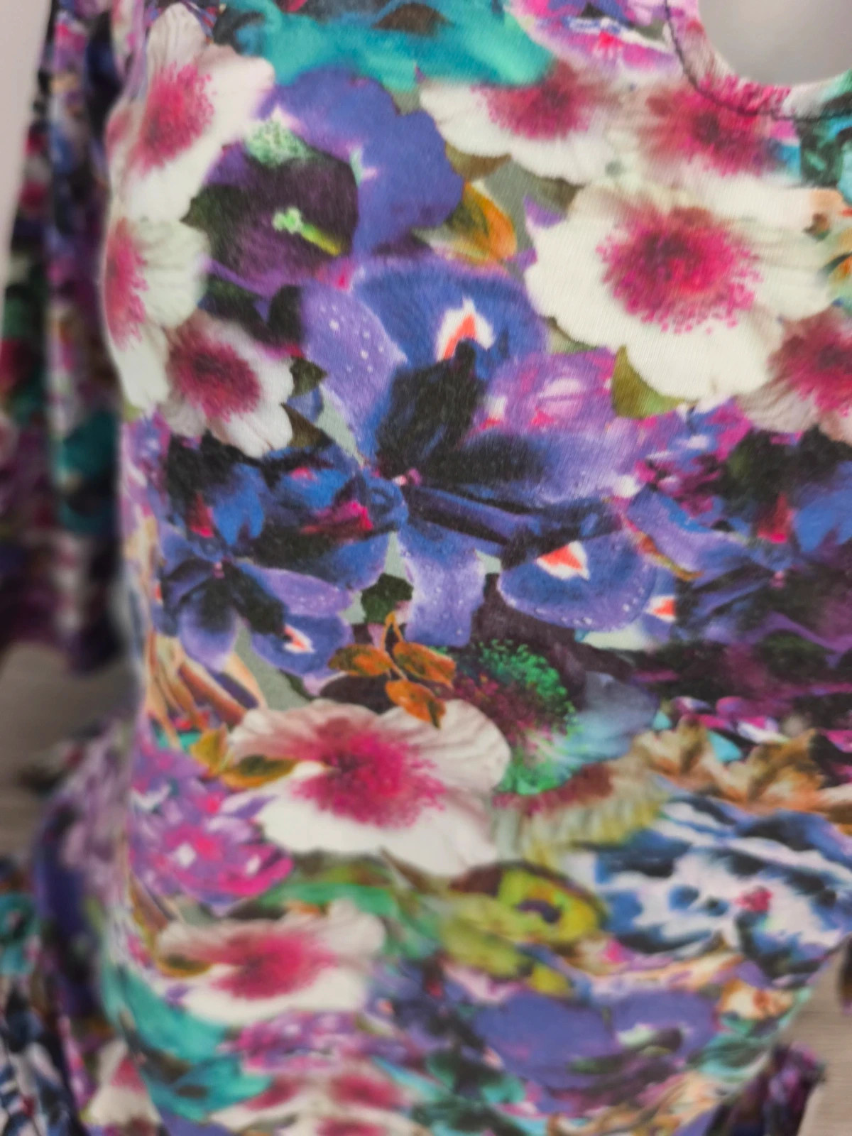 Haut fleuri femme – taille 40 – taille L / 40 / 12 2