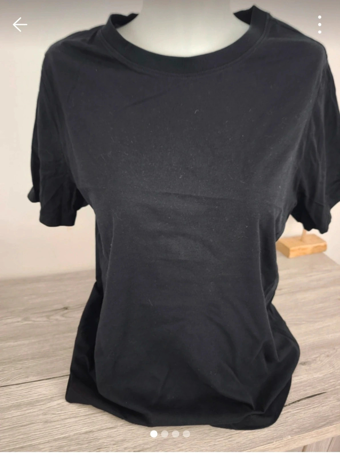 T-shirt noir M&S – Taille 44. No319