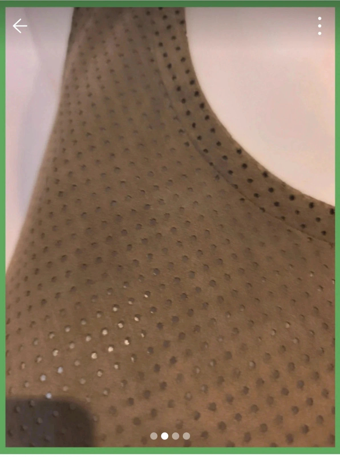 Débardeur marron kaki à pois perforés – Supertrash – Taille M – SuperTrash – taille M / 38 / 10 2