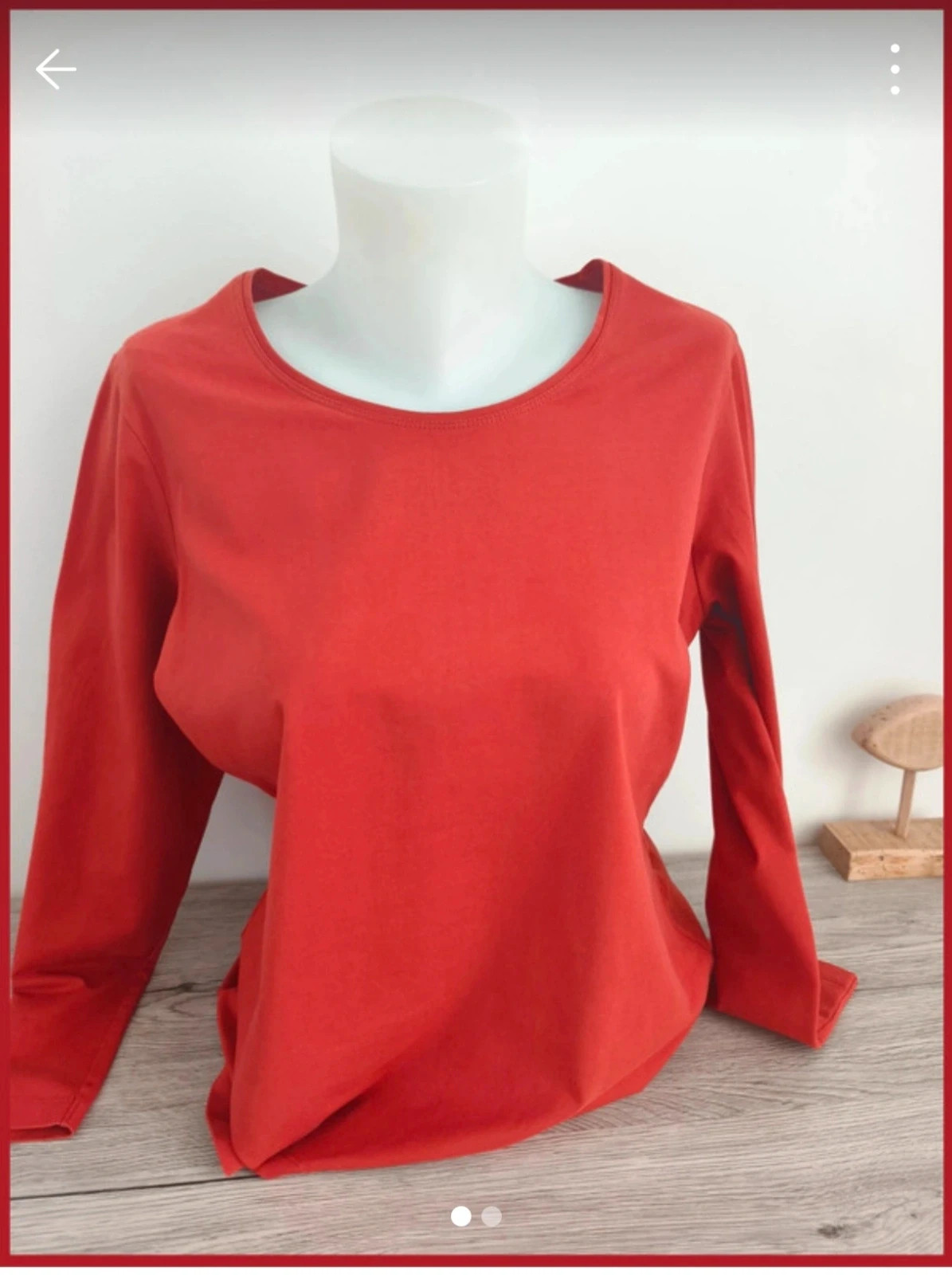 T-shirt manches longues Witteveen – Taille XL. No147 – Witteveen – taille XL / 42 / 14