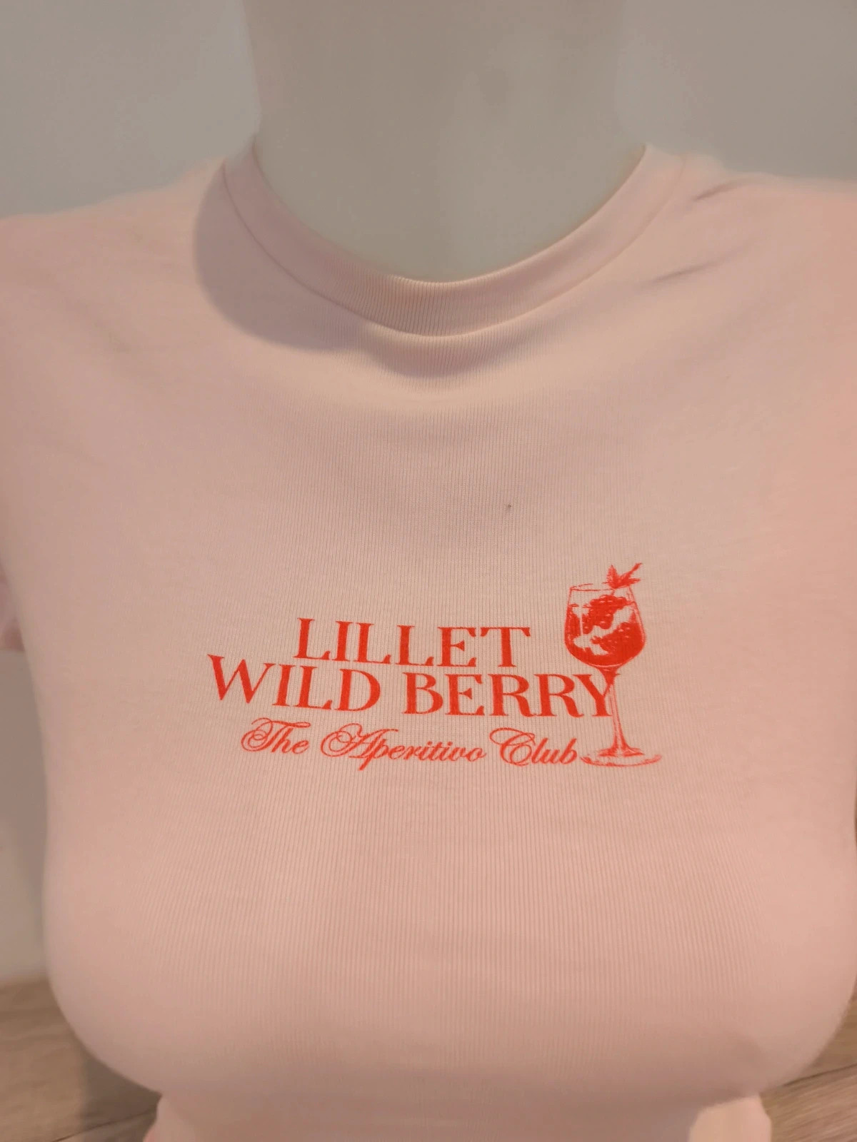 T-shirt rose pâle Amisu – taille M – Amisu – taille M / 38 / 10 2