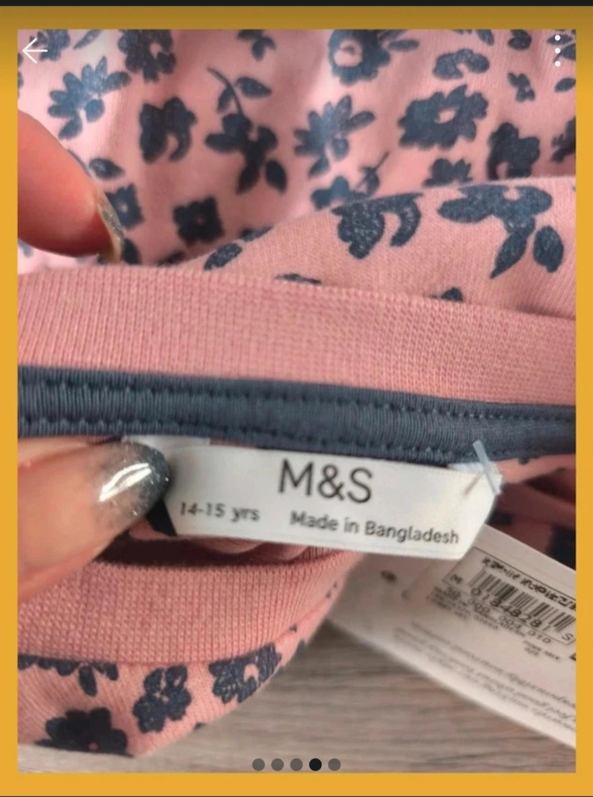 Sweat-shirt / haut M&S fille 14-15 ans. No193 – M&S Mode – taille 14 ans / 164 cm 4