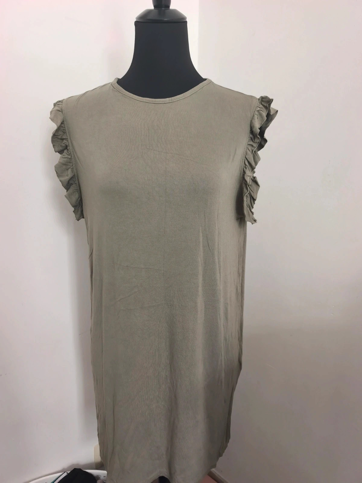 Tunique Boohoo kaki/taupe – Taille 36